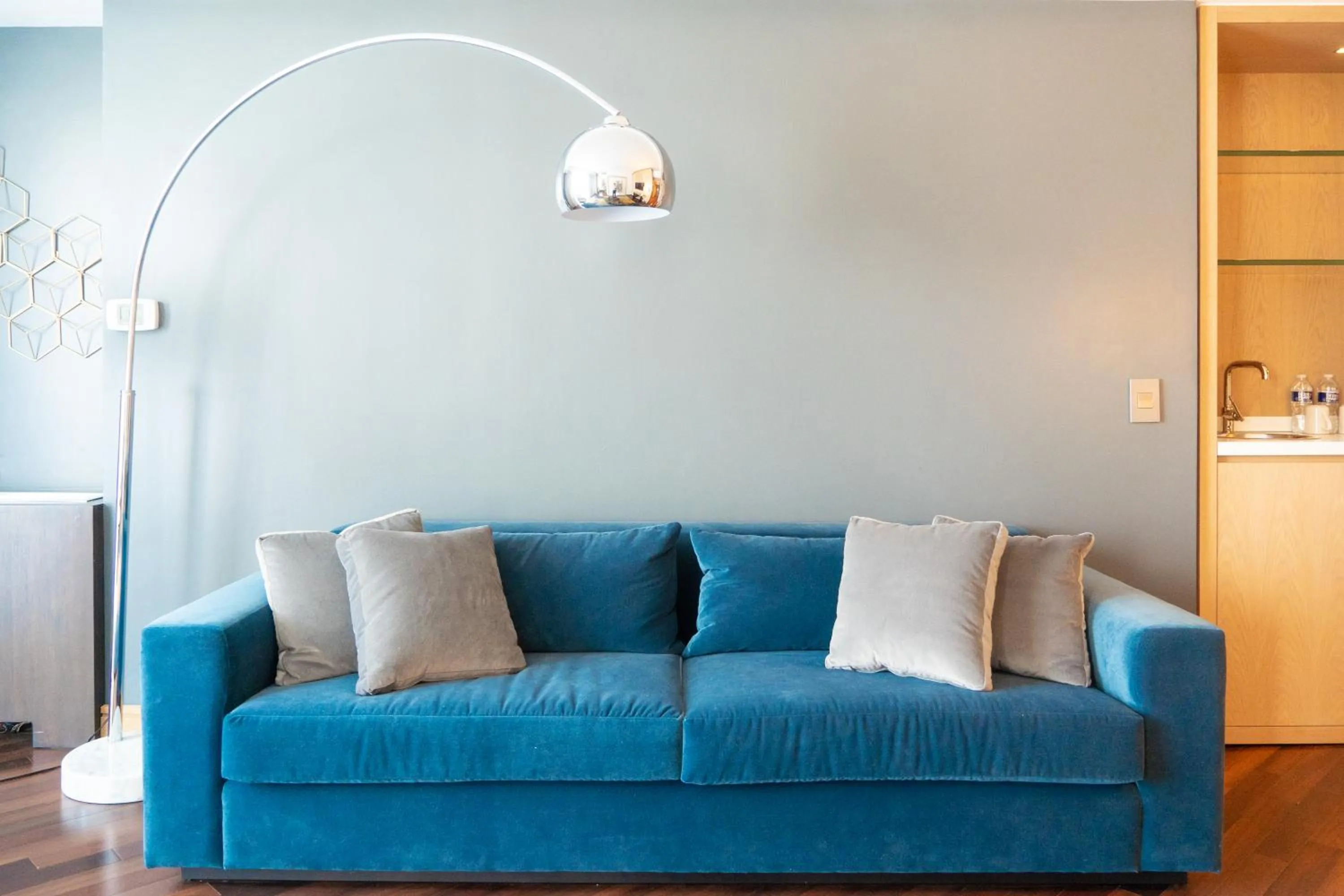 Seating area in The Windsor Suites