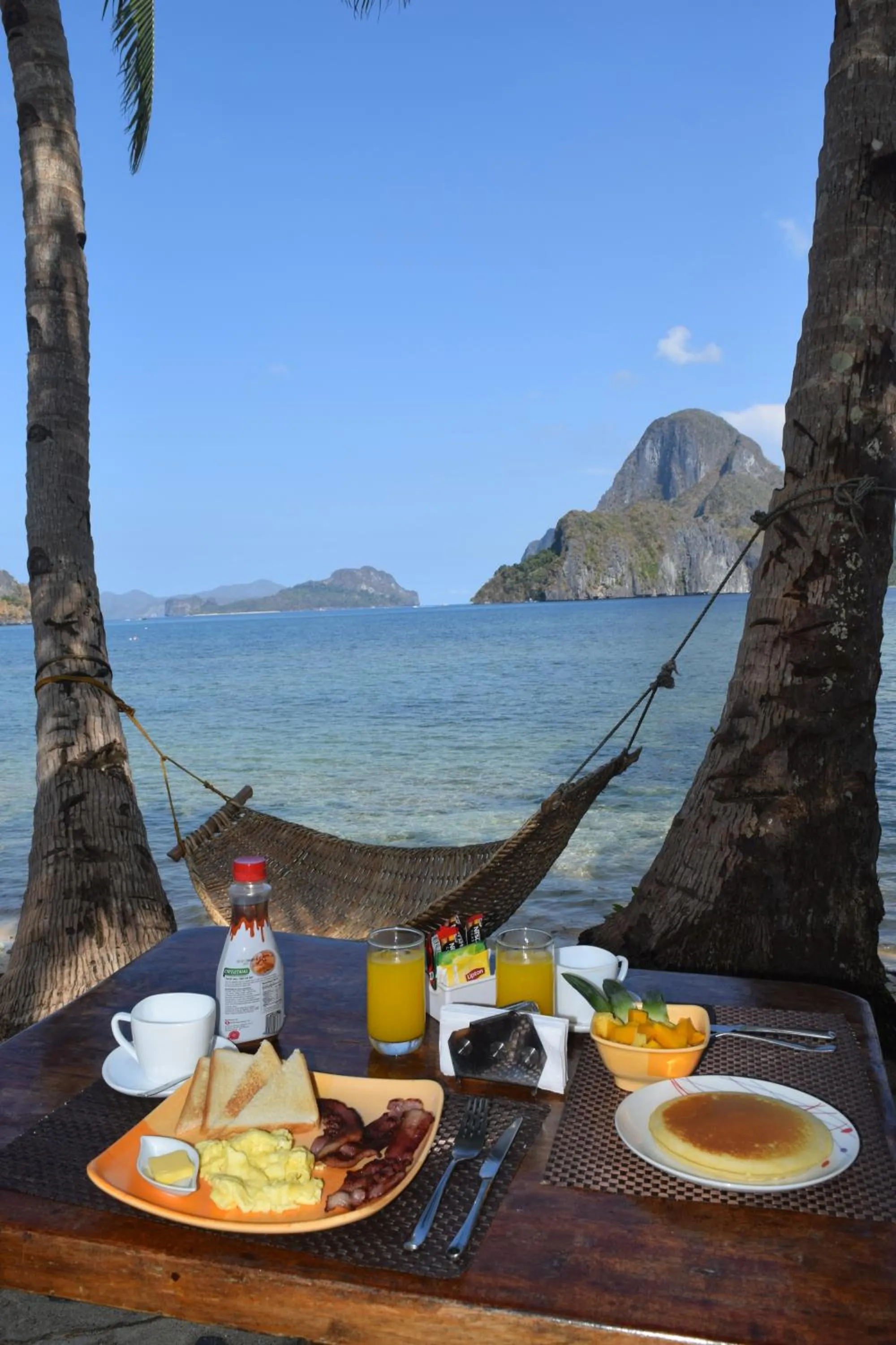 Breakfast in Angel Nido Resort