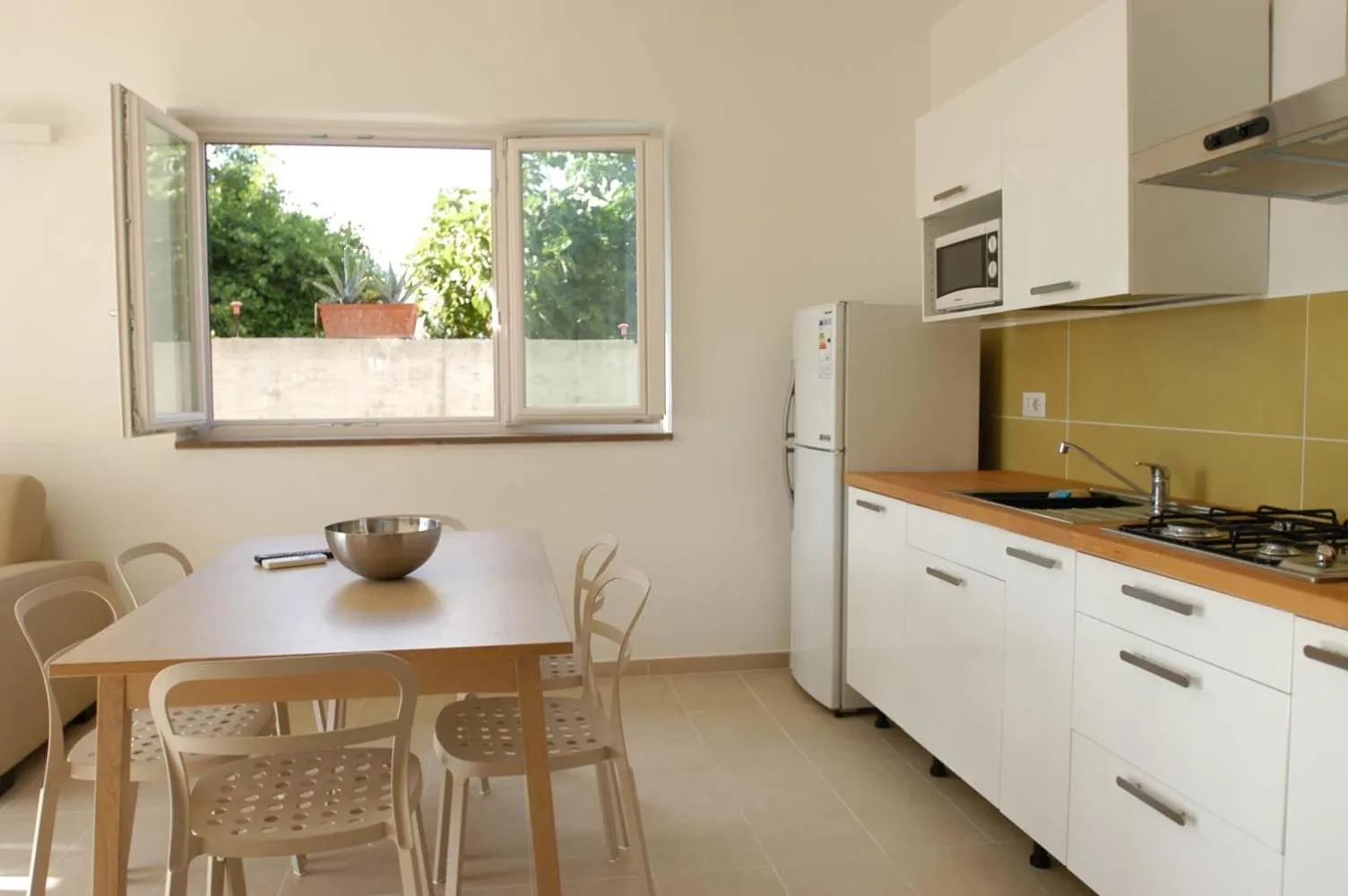 Kitchen or kitchenette in Hotel e Residence Il Faro Acciaroli