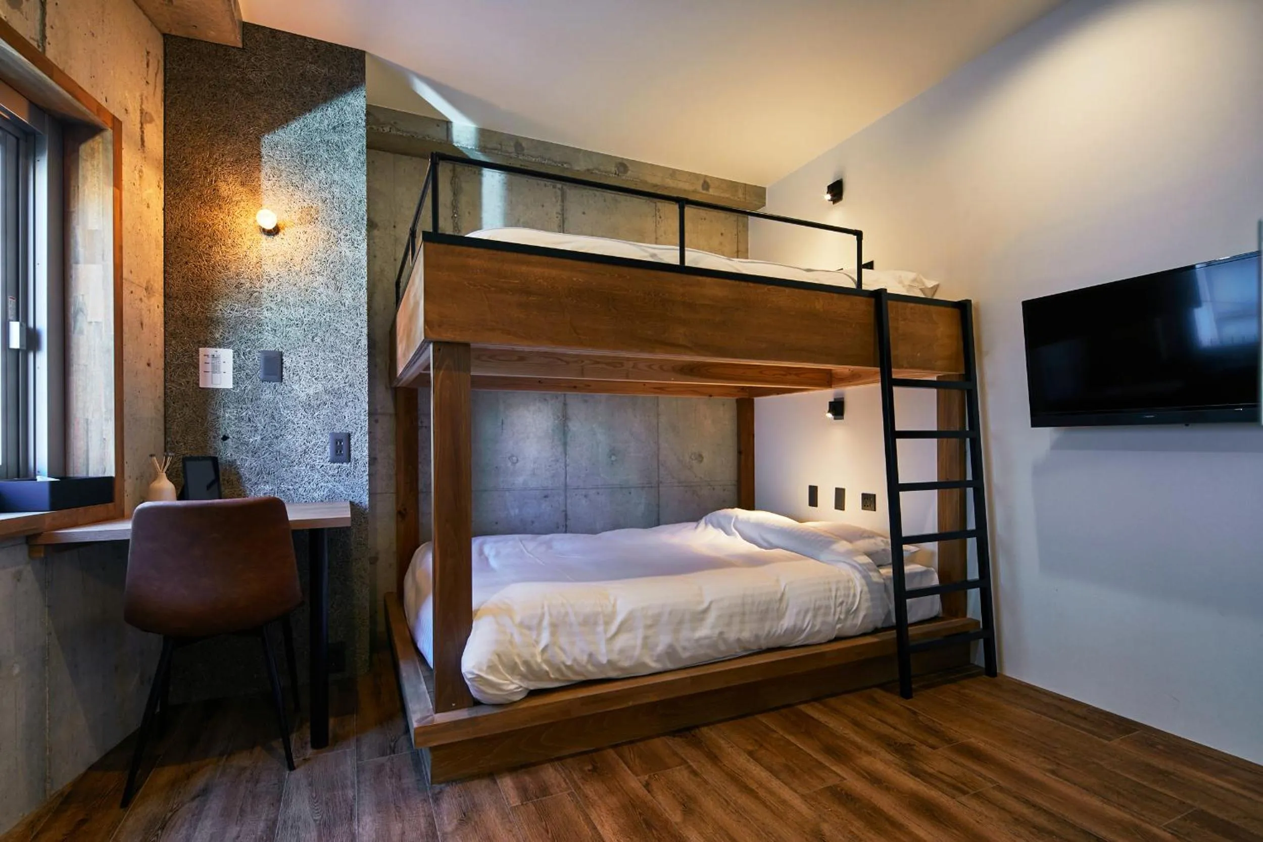 Seating area, Bed in mizuka Nakasu 5 - unmanned hotel -