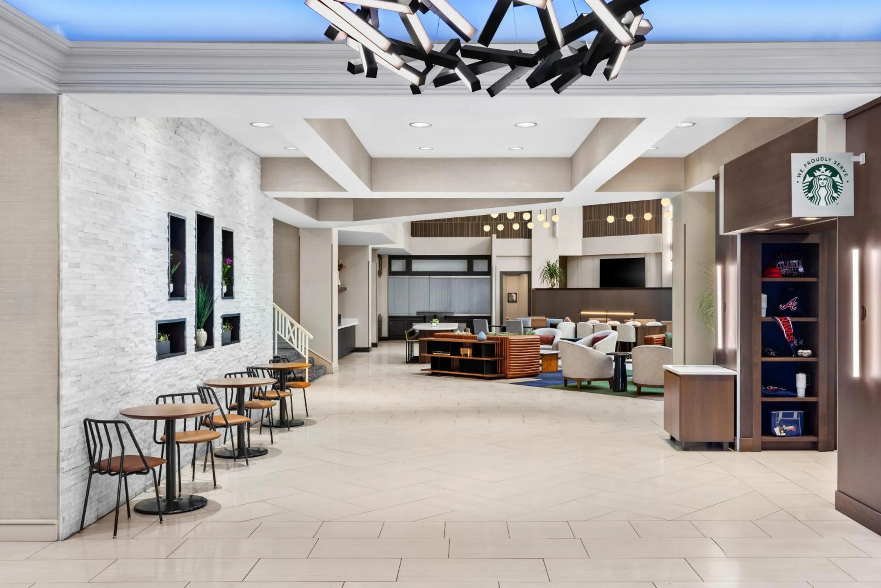 Lobby or reception in Sheraton Suites Galleria Atlanta