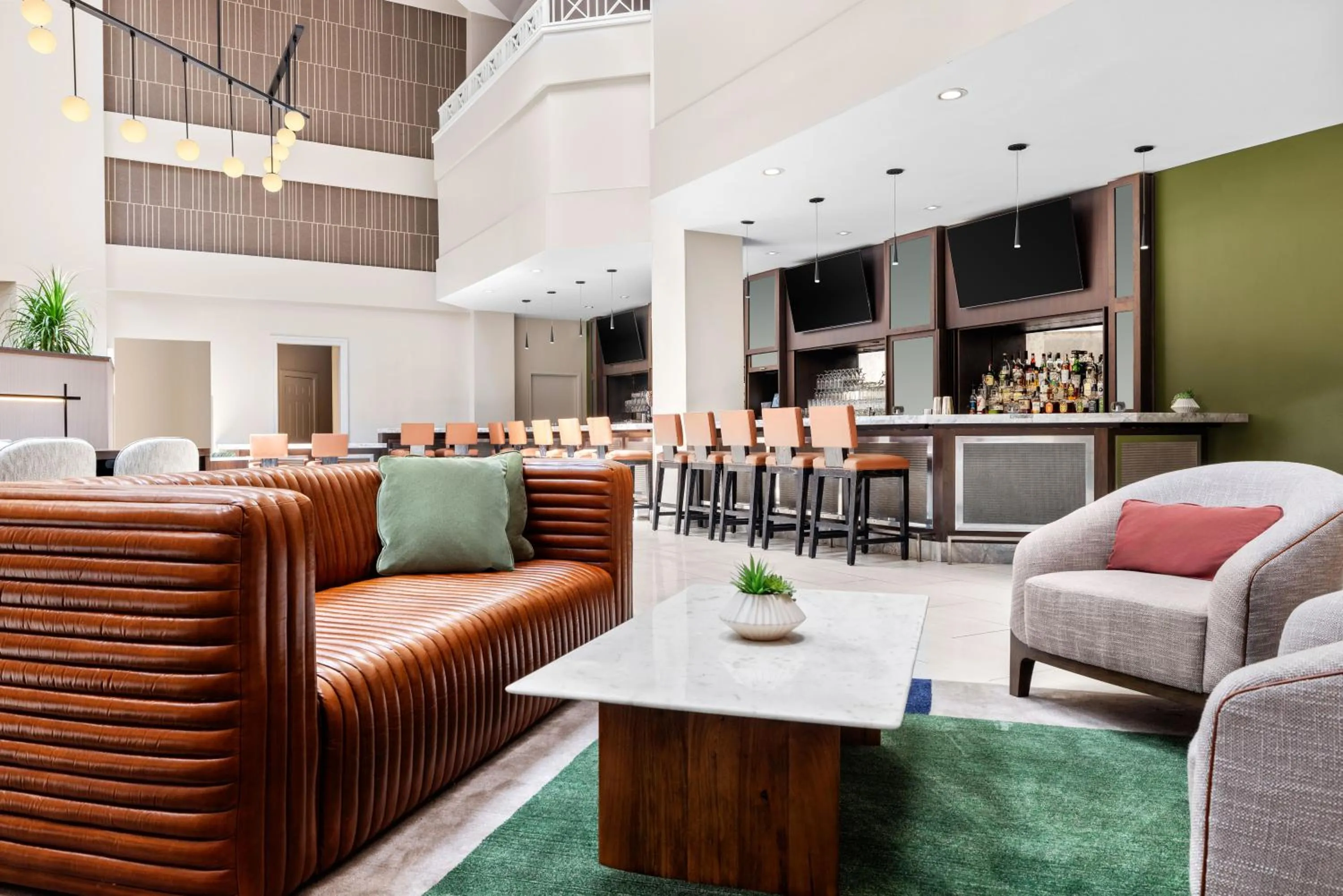 Lobby or reception in Sheraton Suites Galleria Atlanta