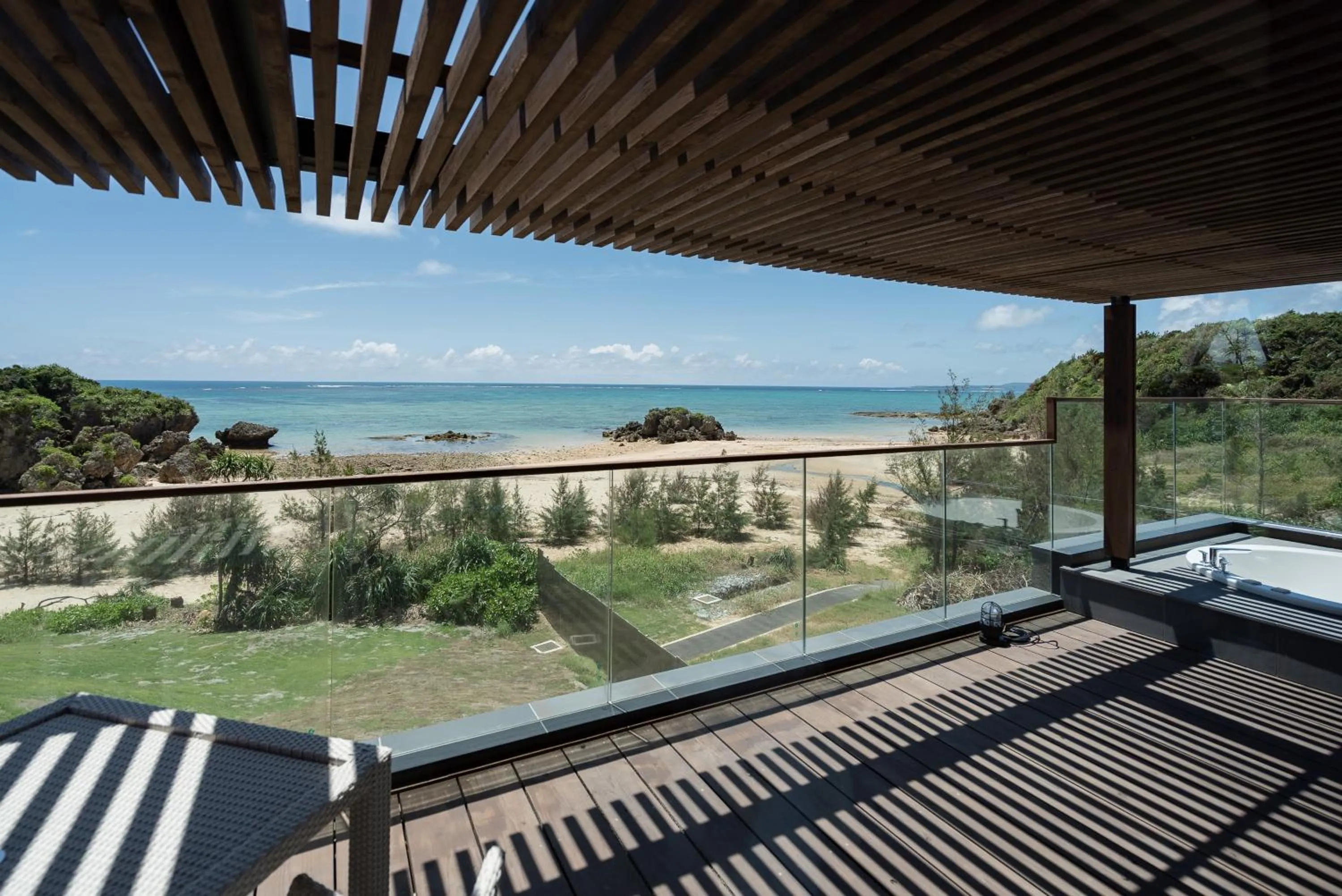 Balcony/Terrace in THE HIRAMATSU HOTELS & RESORTS GINOZA OKINAWA