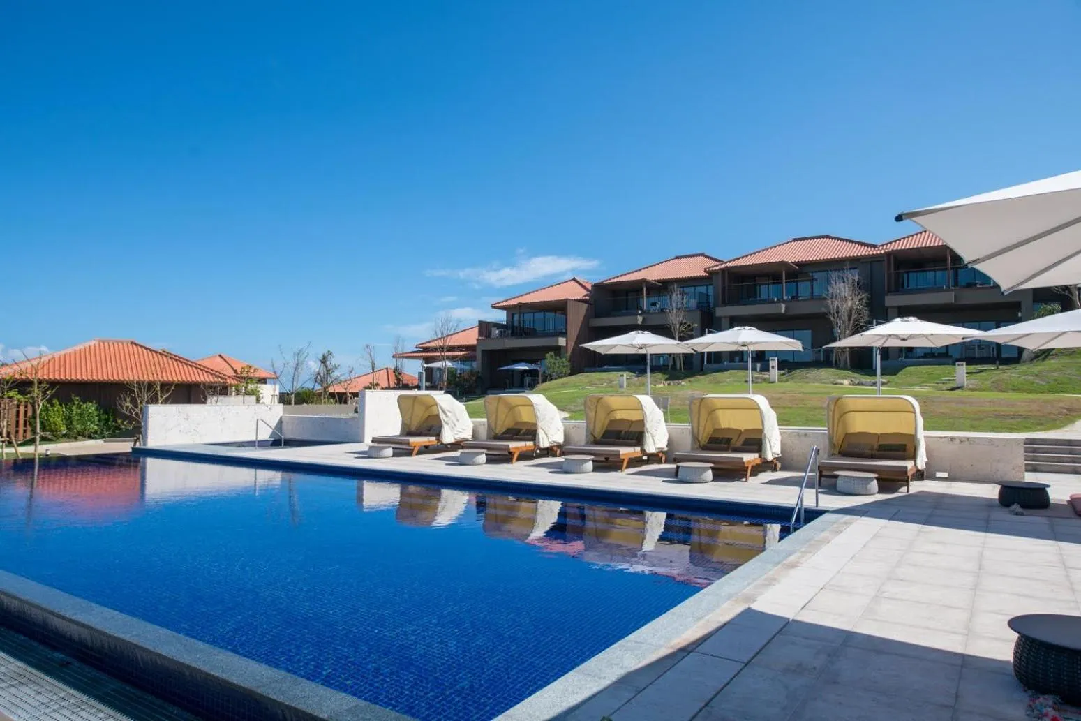 Property building in THE HIRAMATSU HOTELS & RESORTS GINOZA OKINAWA