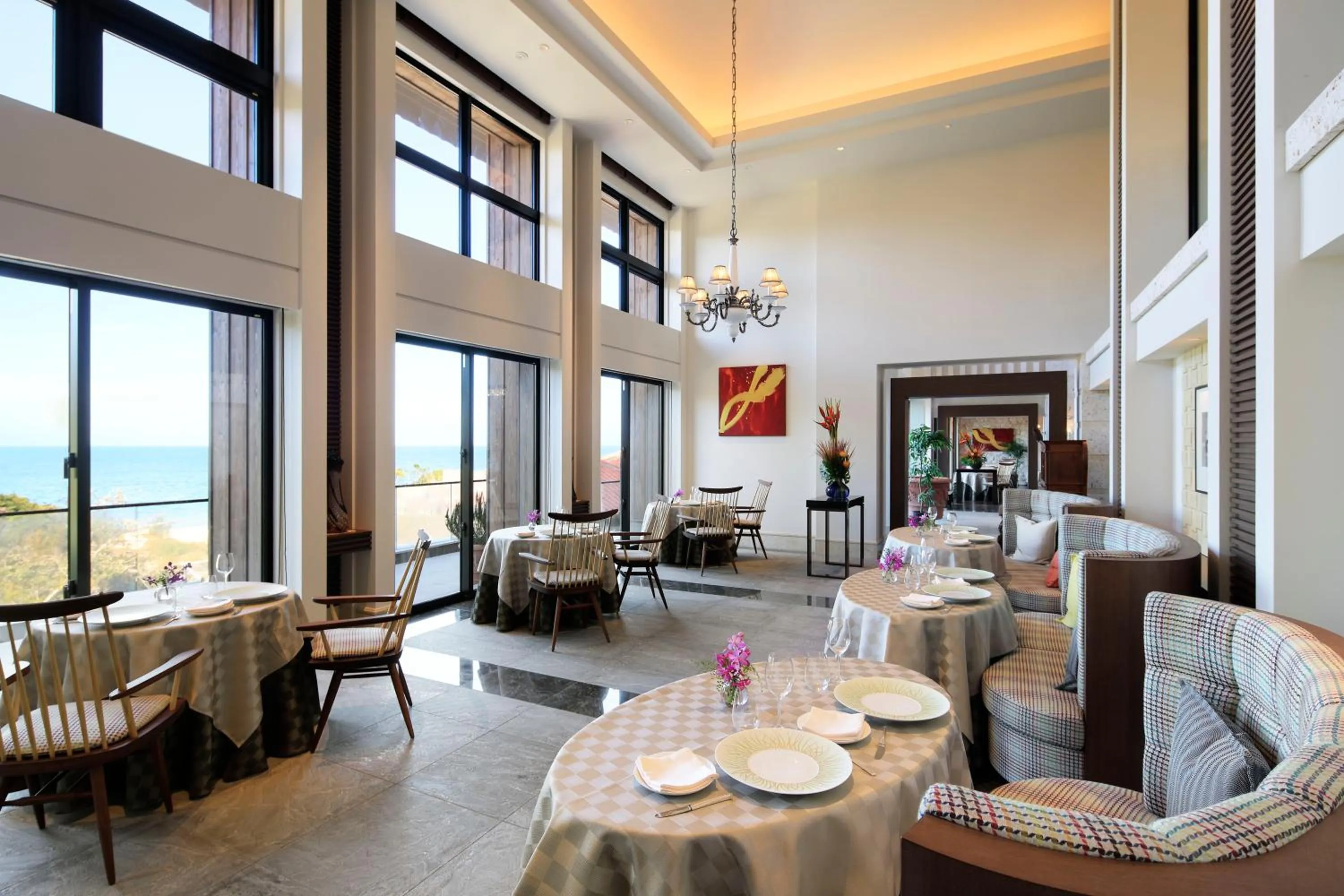 Restaurant/places to eat in THE HIRAMATSU HOTELS & RESORTS GINOZA OKINAWA