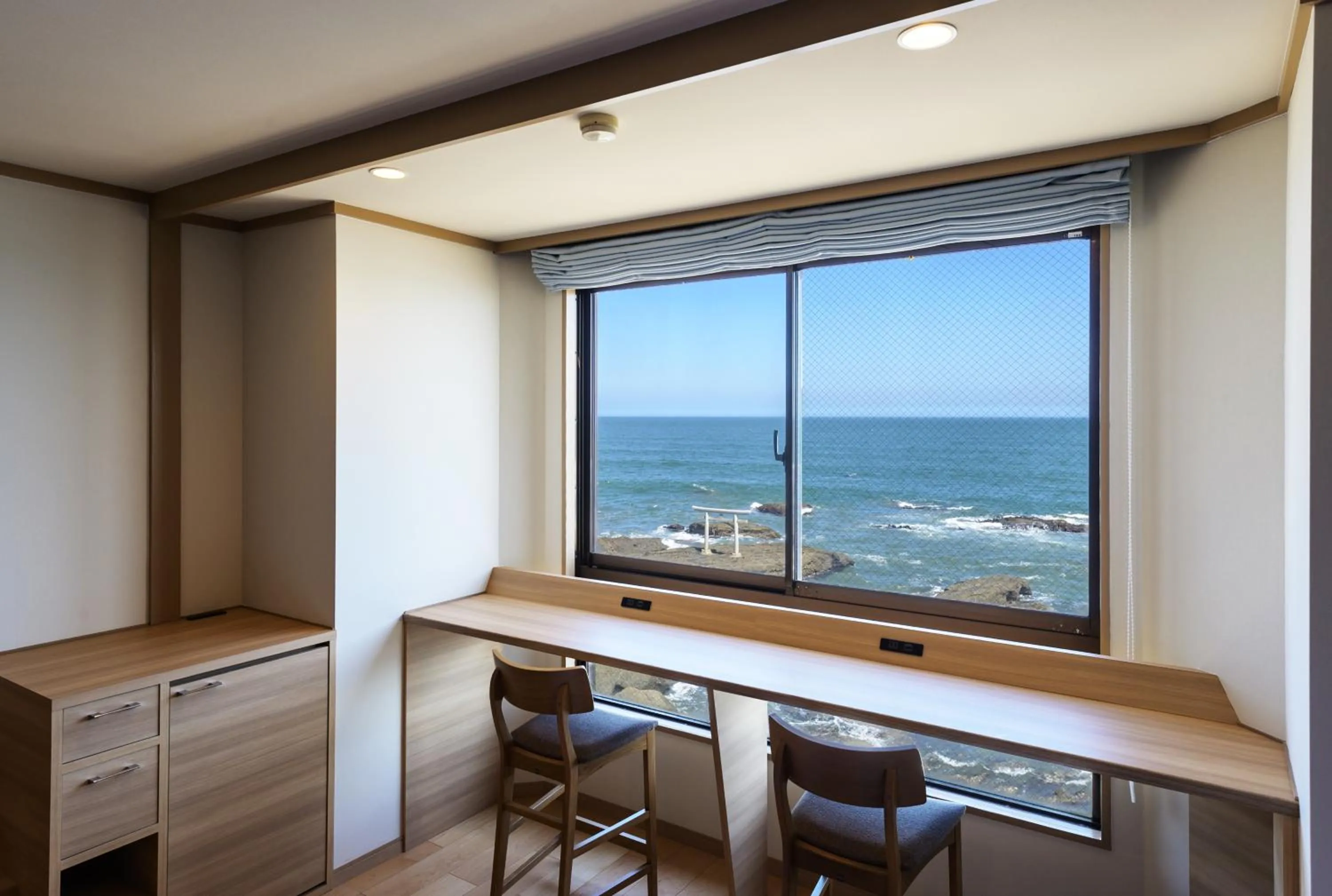 Sea view in Oarai Hotel Annex Gyoraian