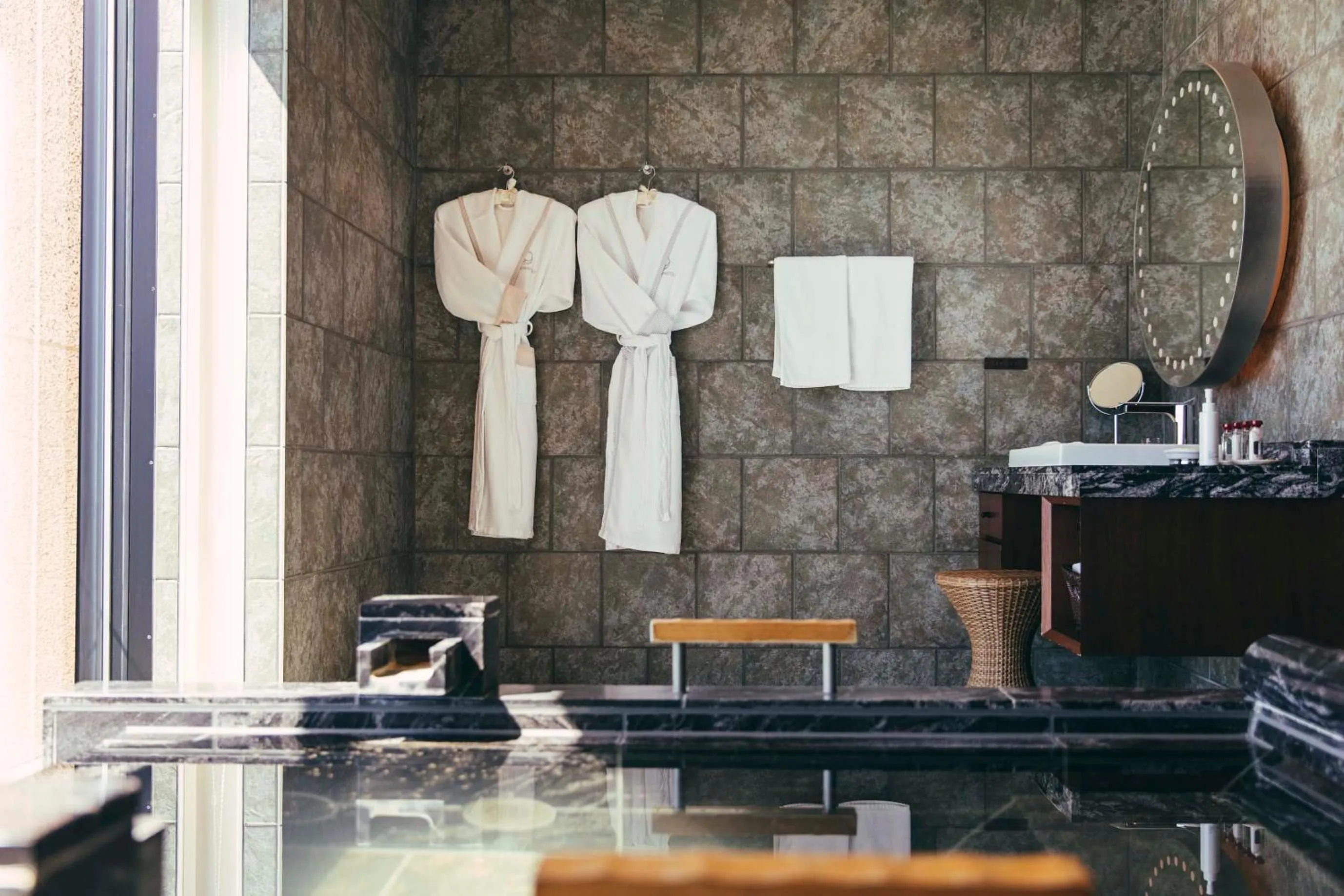 Hot Spring Bath in THE HIRAMATSU HOTELS & RESORTS ATAMI