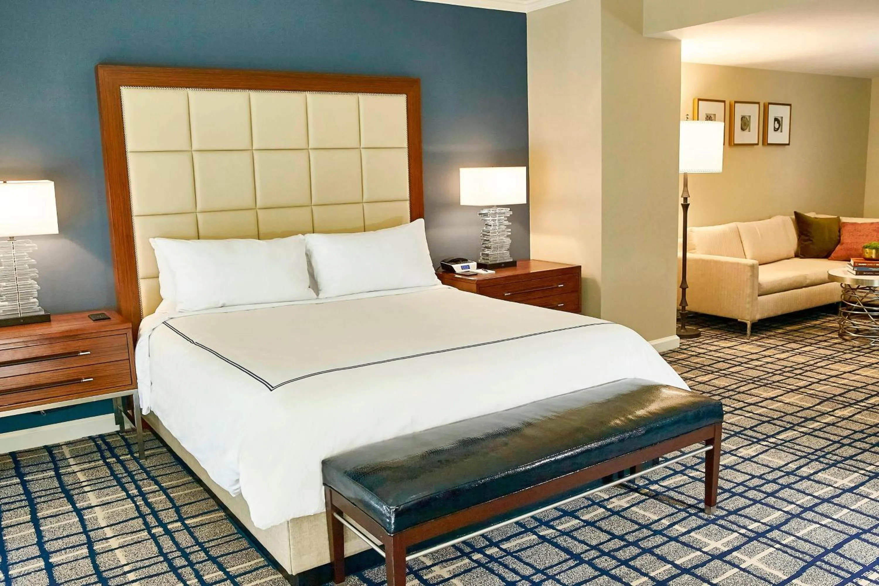 Bedroom, Bed in The Adolphus, Autograph Collection