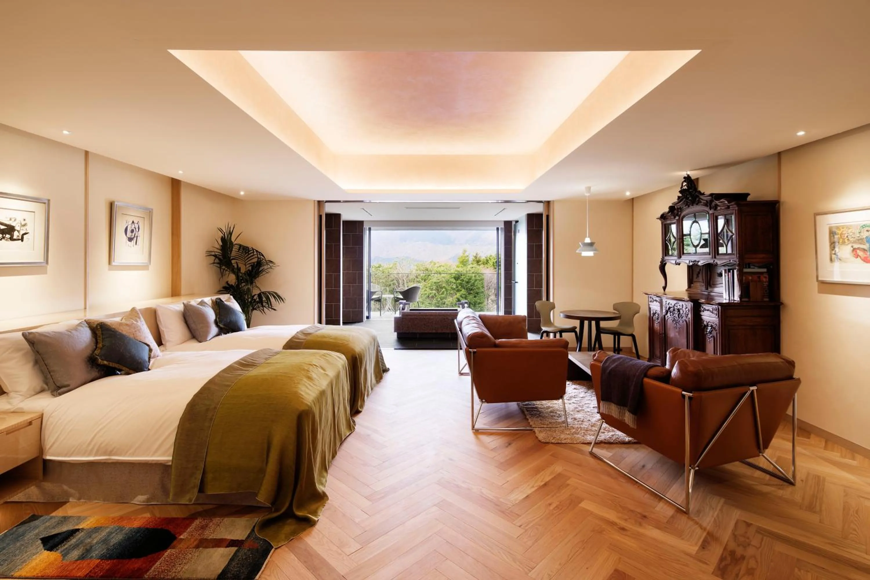 Hot Spring Bath in THE HIRAMATSU HOTELS & RESORTS SENGOKUHARA HAKONE