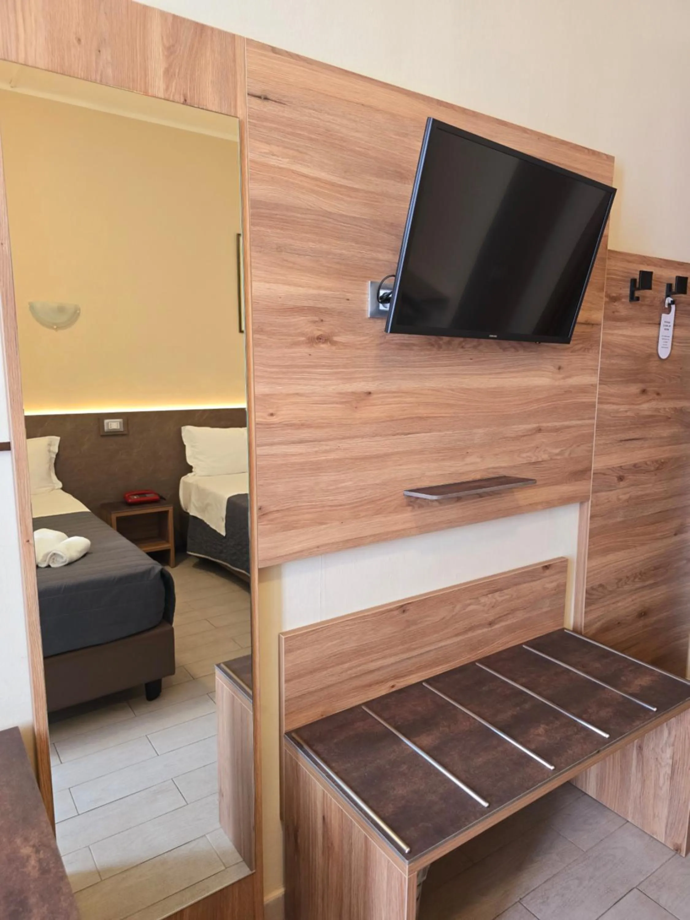 Bedroom, Bed in Hotel Romano