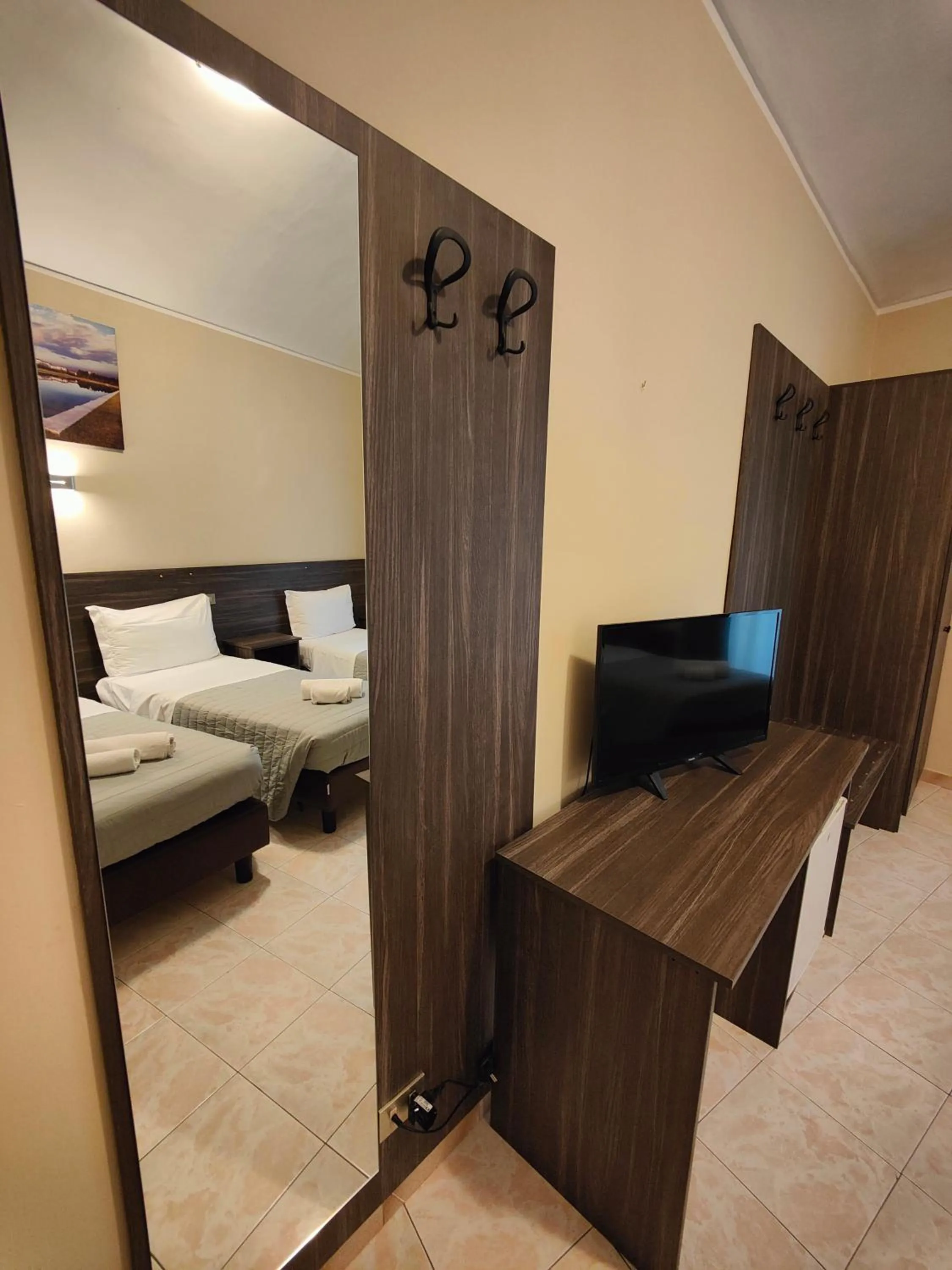 Bedroom, Bed in Hotel Romano