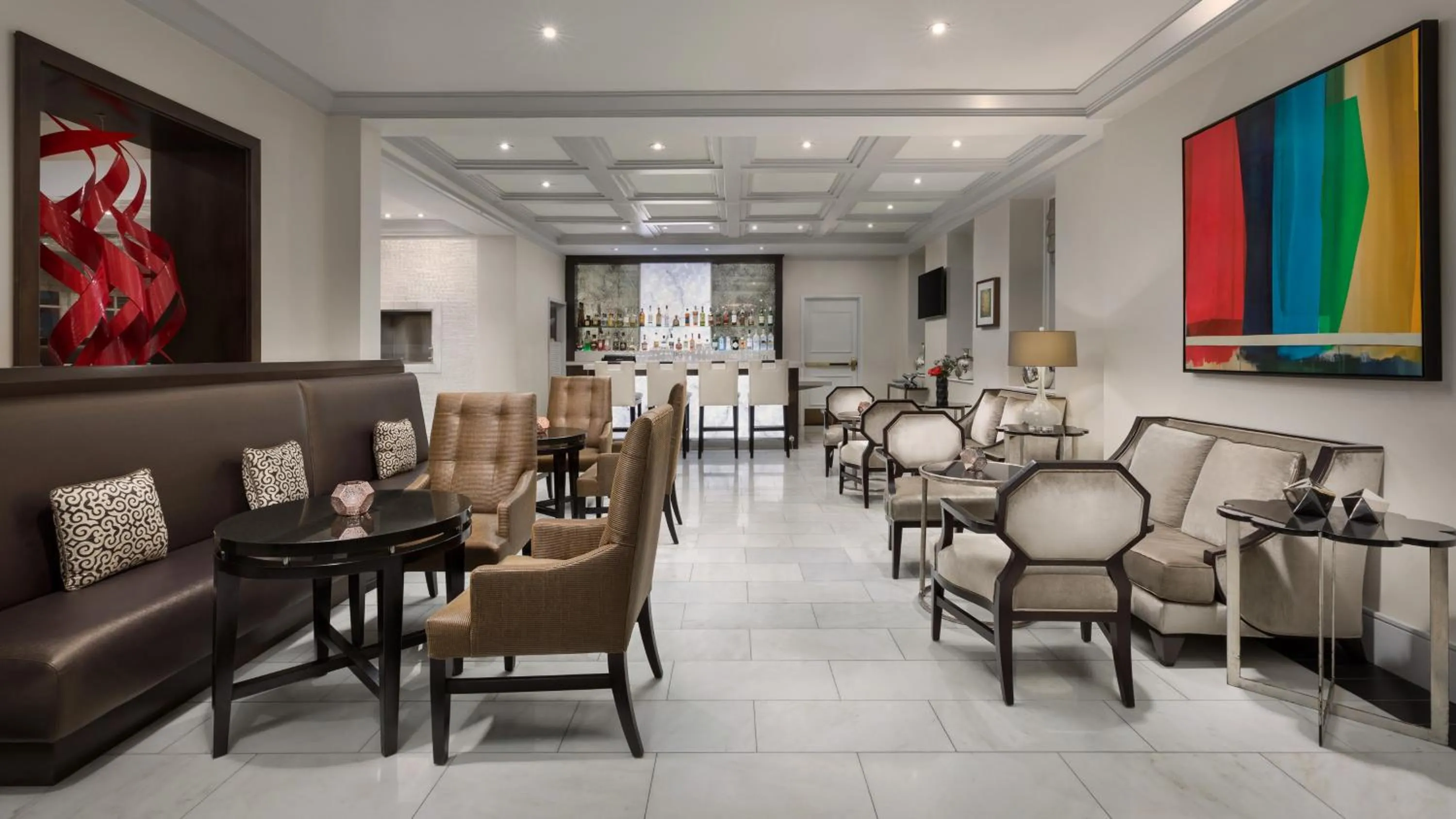 Lobby or reception in Mosaic Hotel Beverly Hills