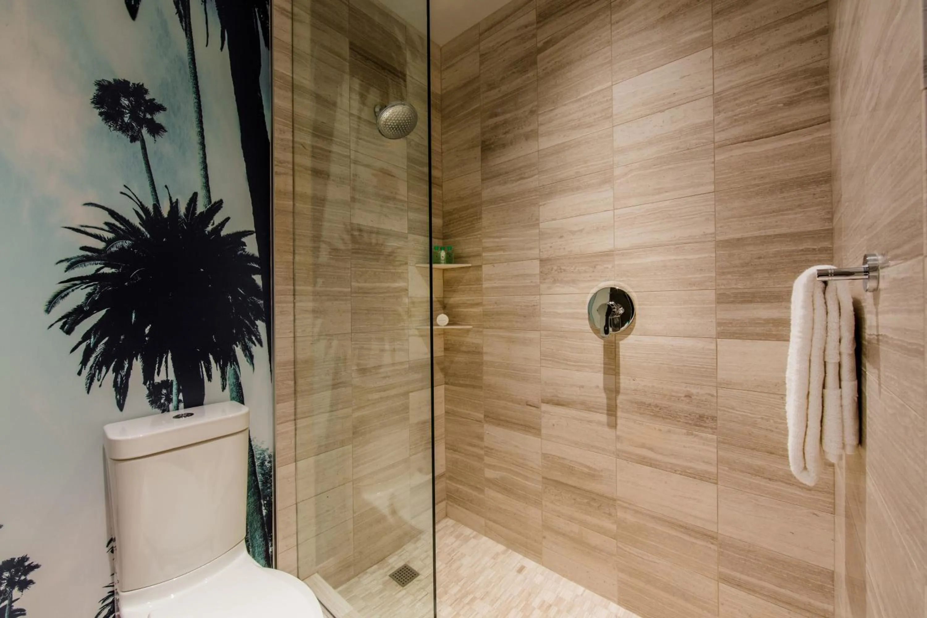 Shower in Mosaic Hotel Beverly Hills