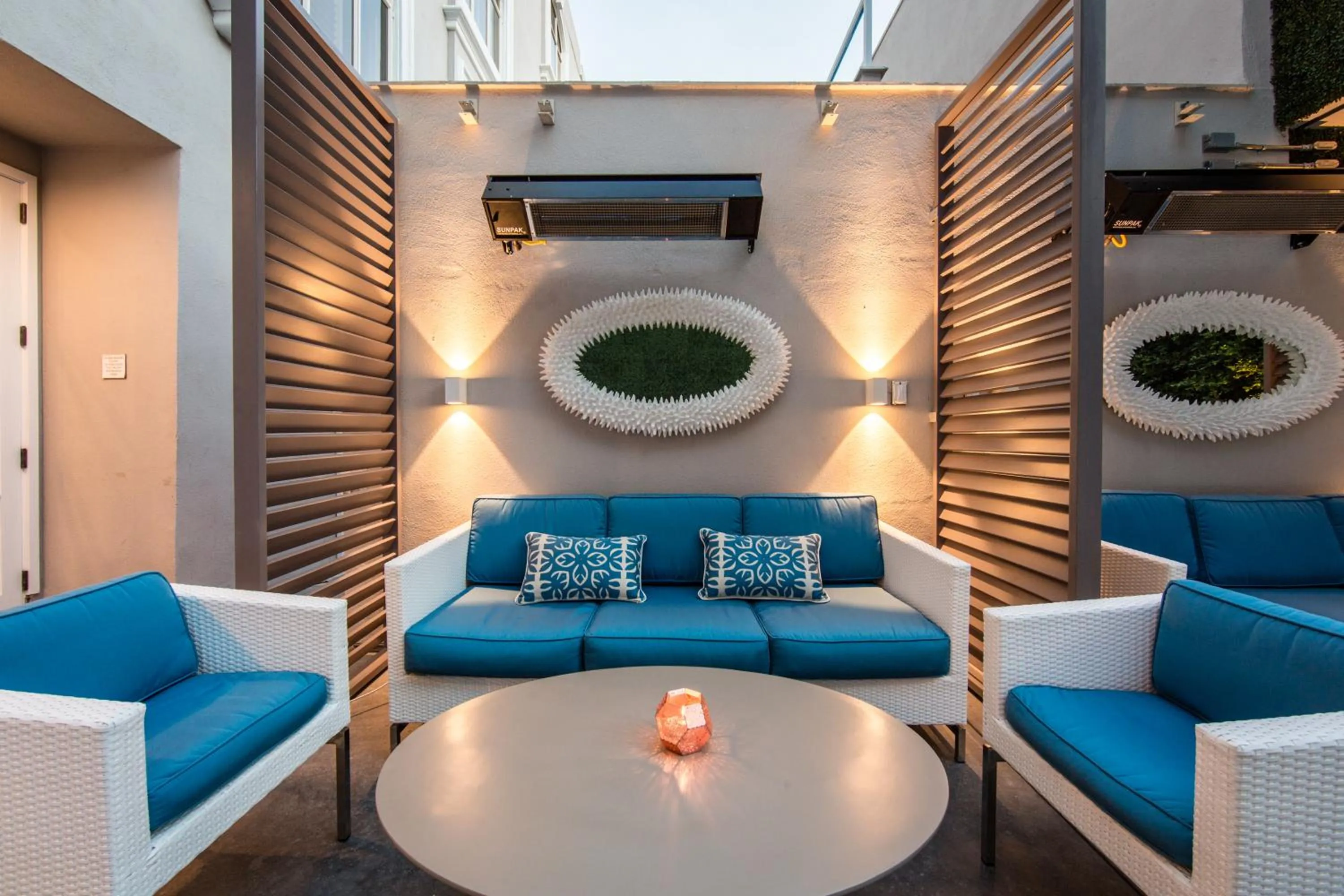 Lunch in Mosaic Hotel Beverly Hills