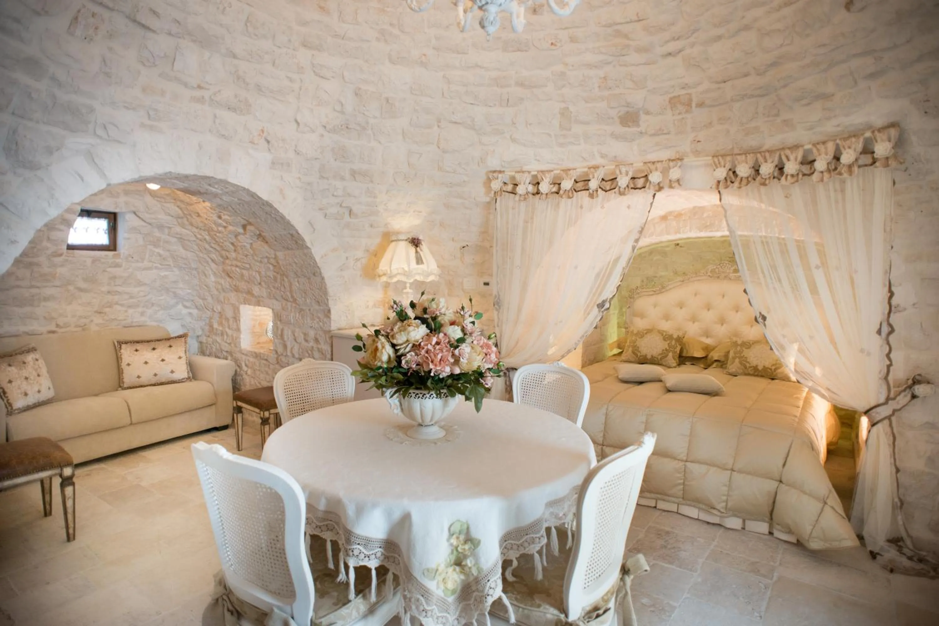 Bedroom in Romantic Trulli