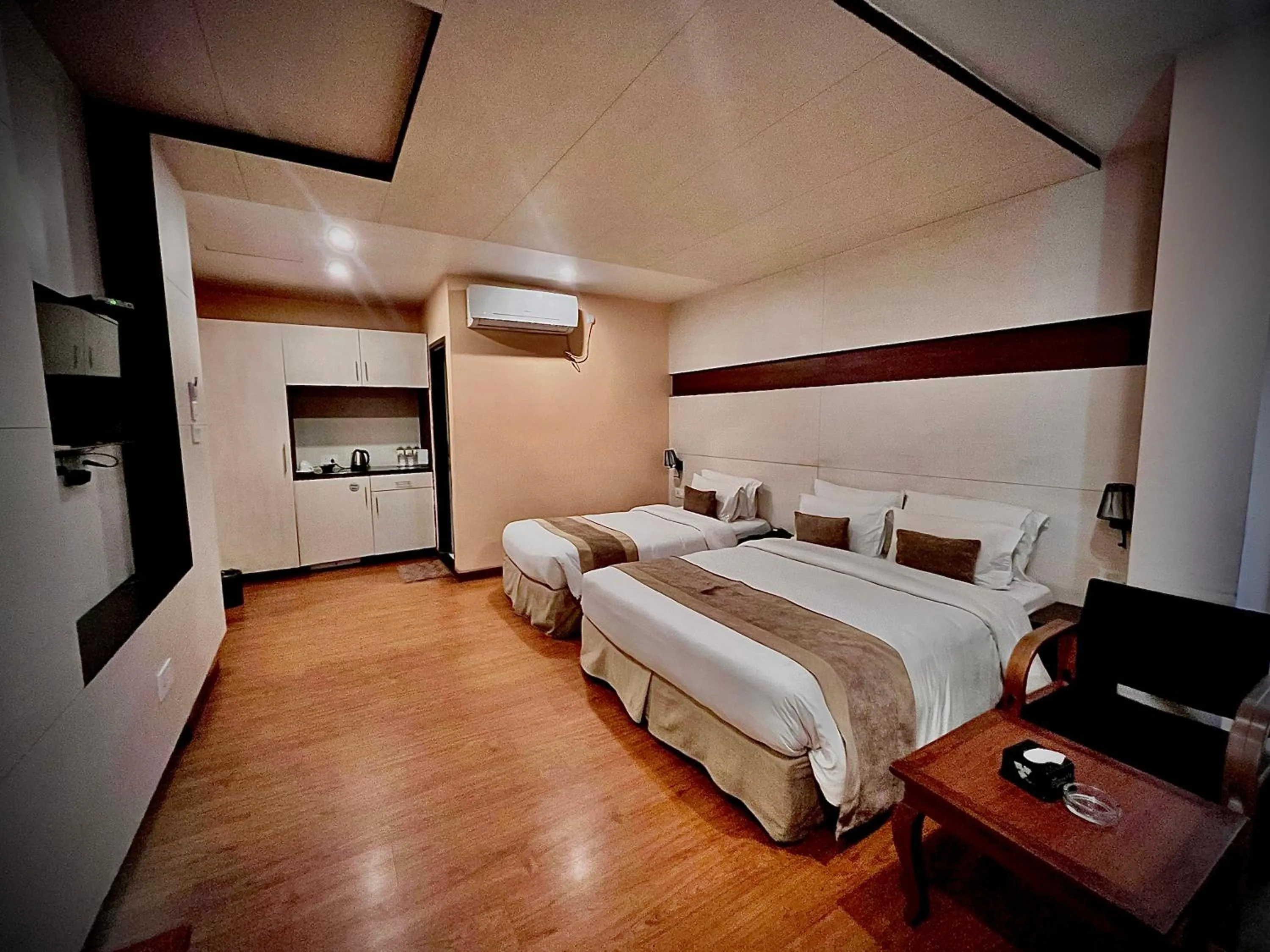 Bed in Sunshine Boutique Hotel