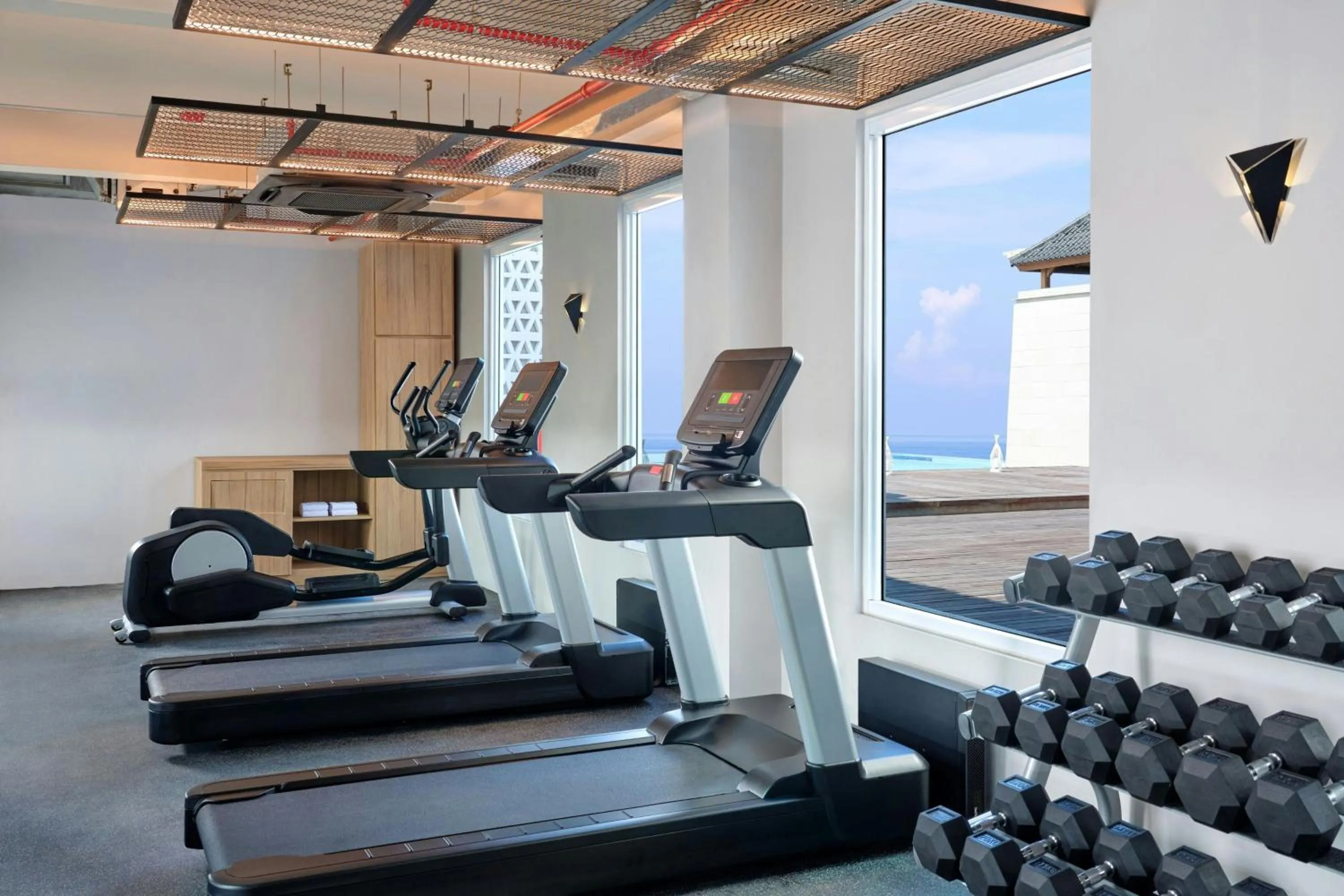 Fitness centre/facilities in Aloft Bali Seminyak