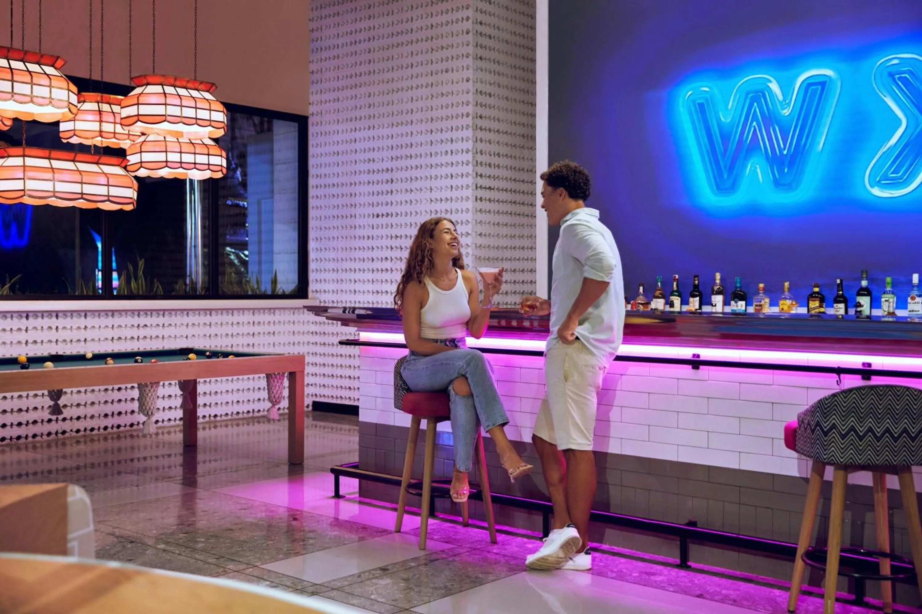 Lounge or bar in Aloft Bali Seminyak