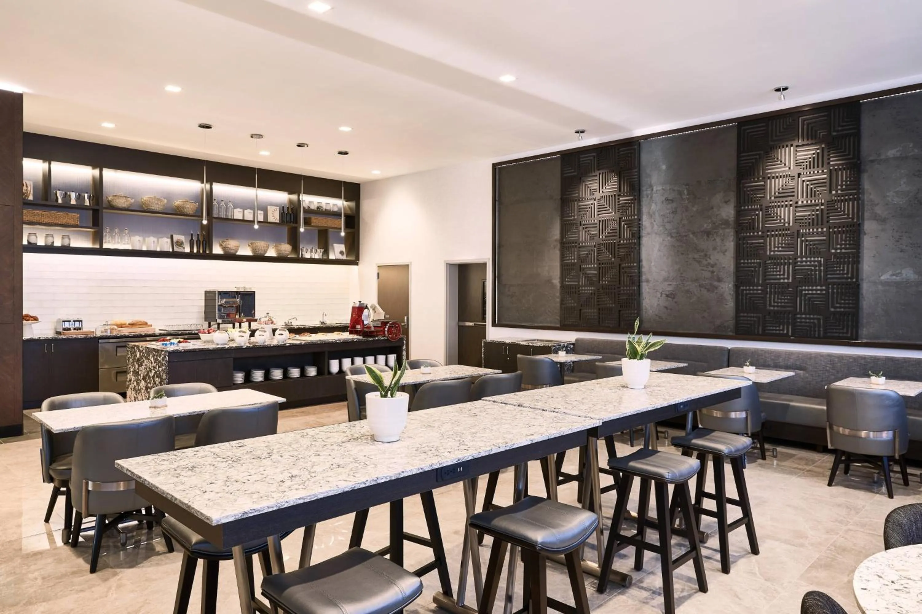 Kitchen or kitchenette in AC Hotel by Marriott Bridgewater