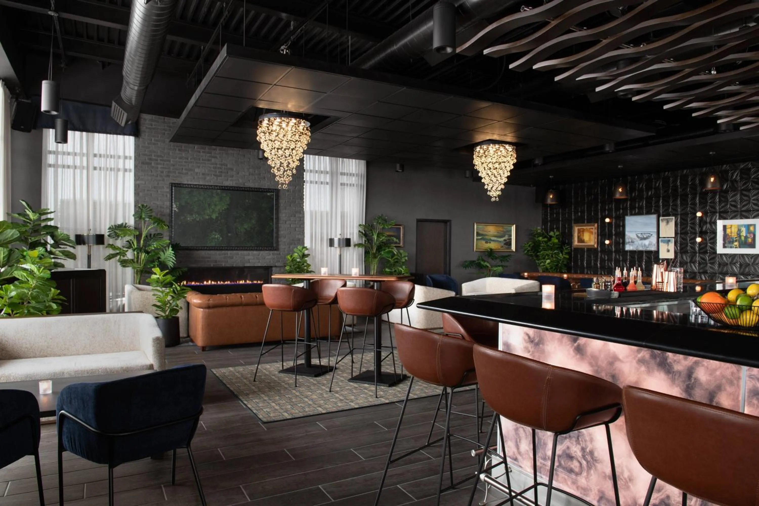 Restaurant/places to eat in AC Hotel by Marriott Bridgewater