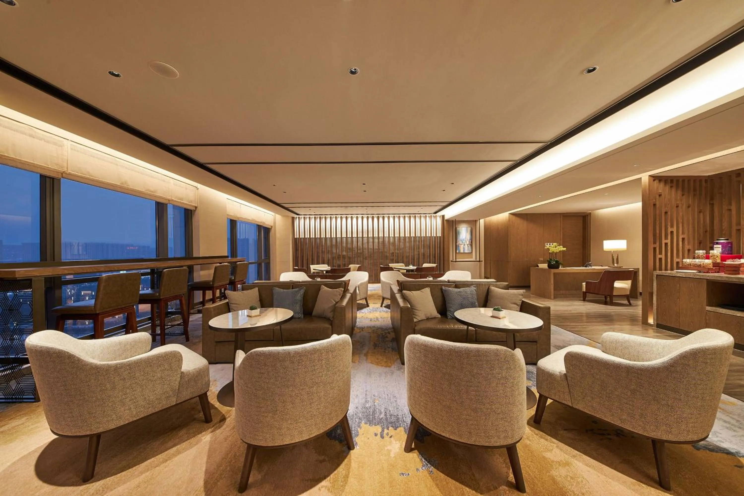 Lounge or bar in Four Points by Sheraton Jiaxing