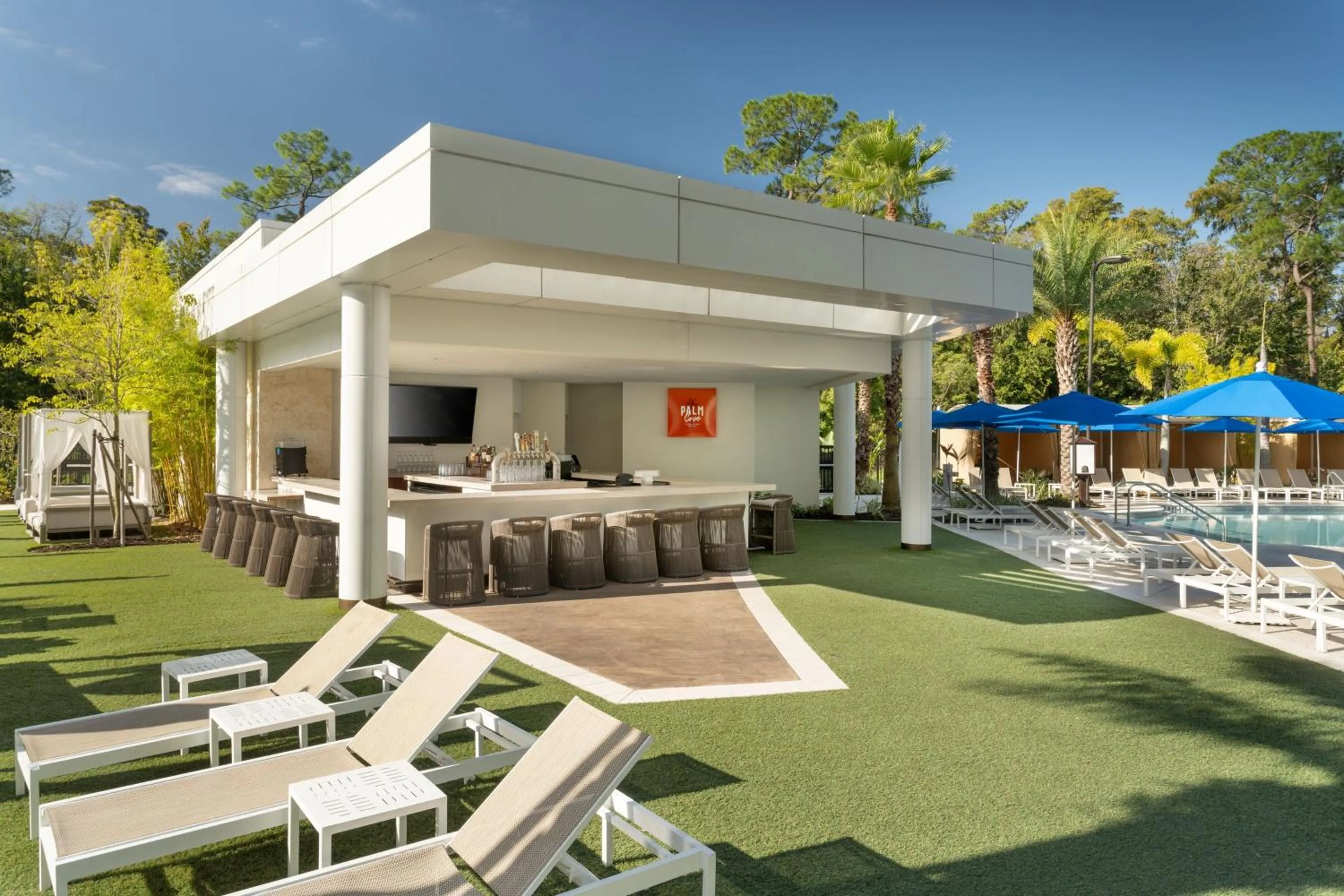 Swimming pool in JW Marriott Orlando Bonnet Creek Resort & Spa