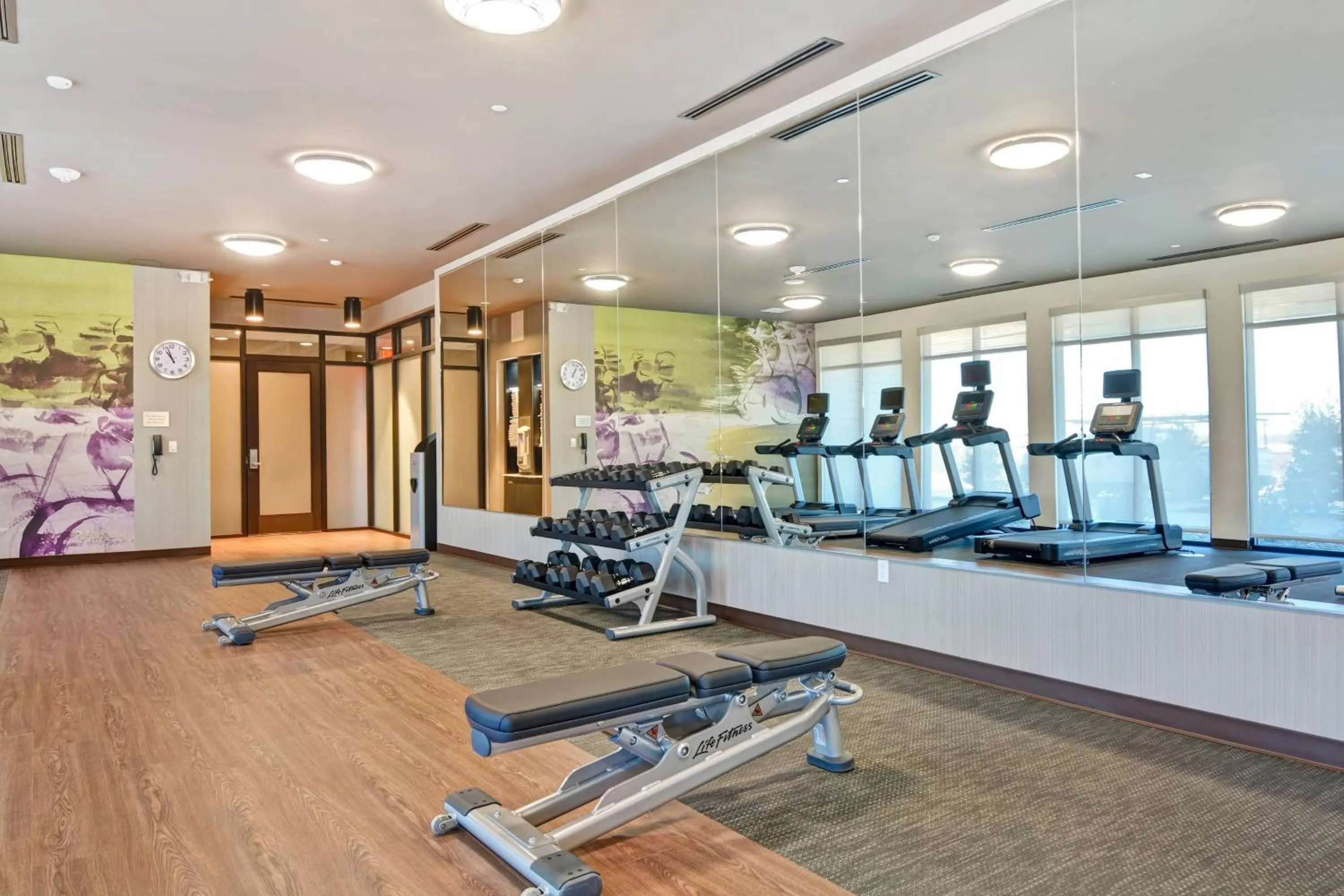 Fitness centre/facilities in Courtyard by Marriott Bentonville Rogers Promenade