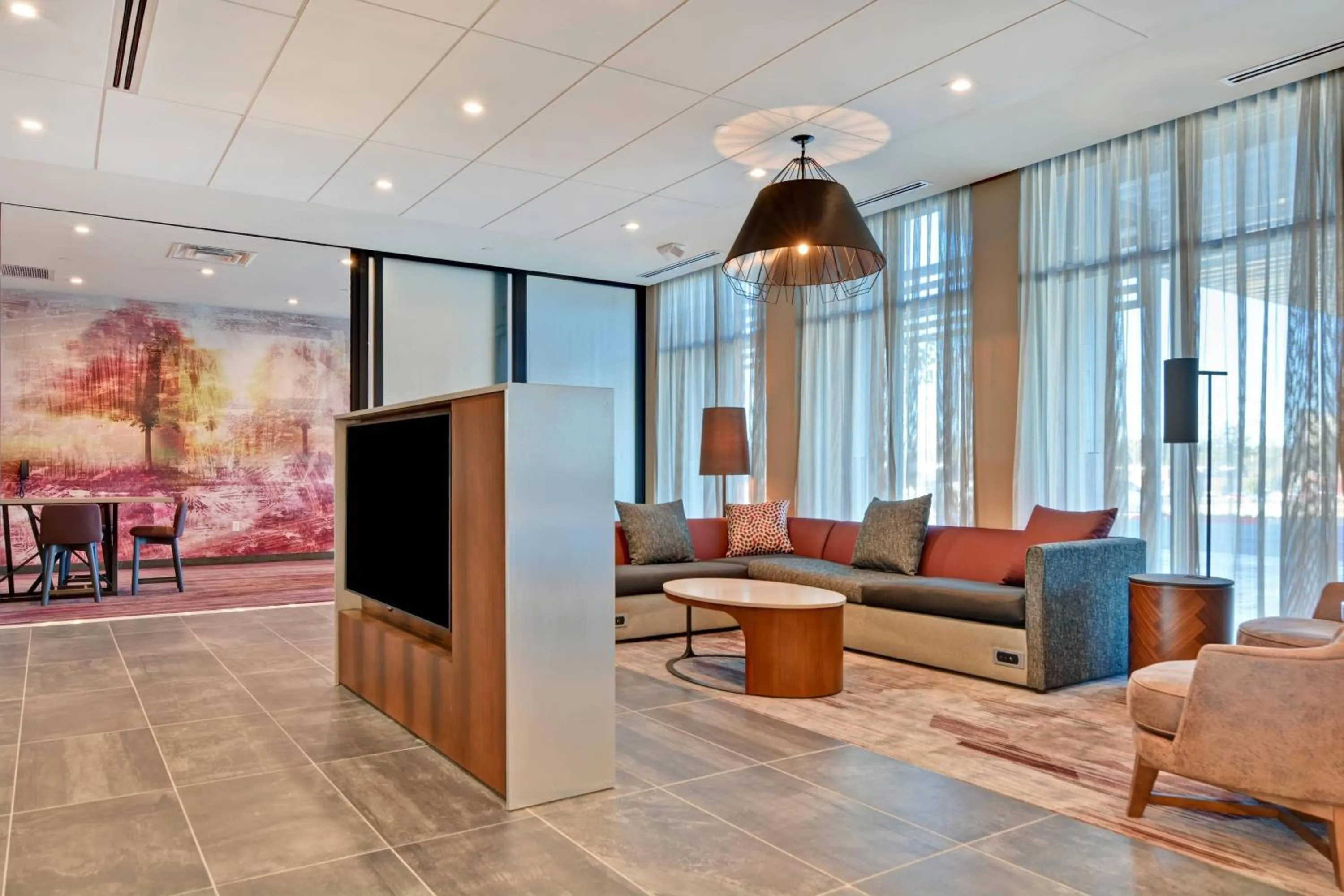 Lobby or reception in Courtyard by Marriott Bentonville Rogers Promenade