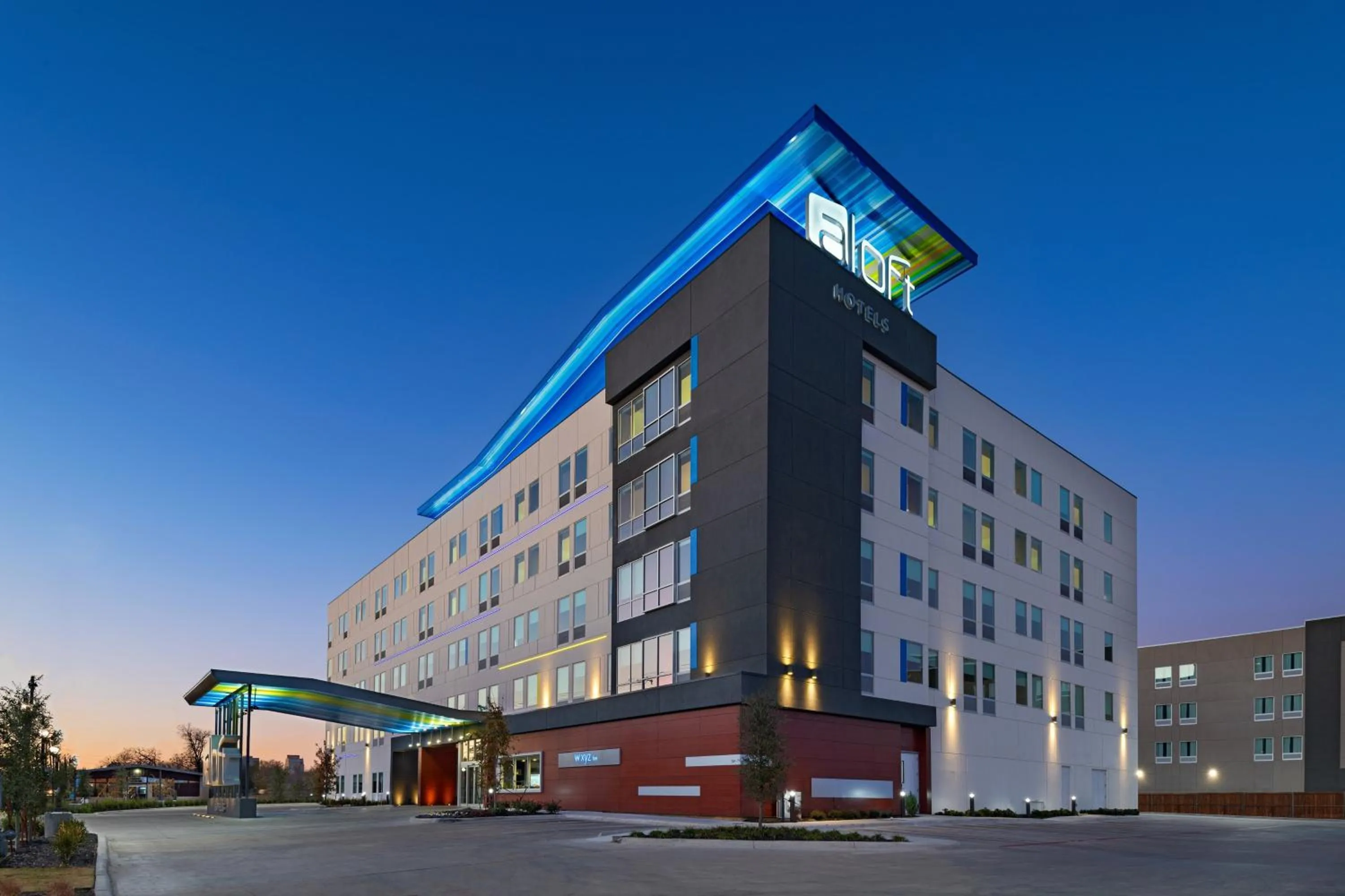 Property building in Aloft Waco Downtown