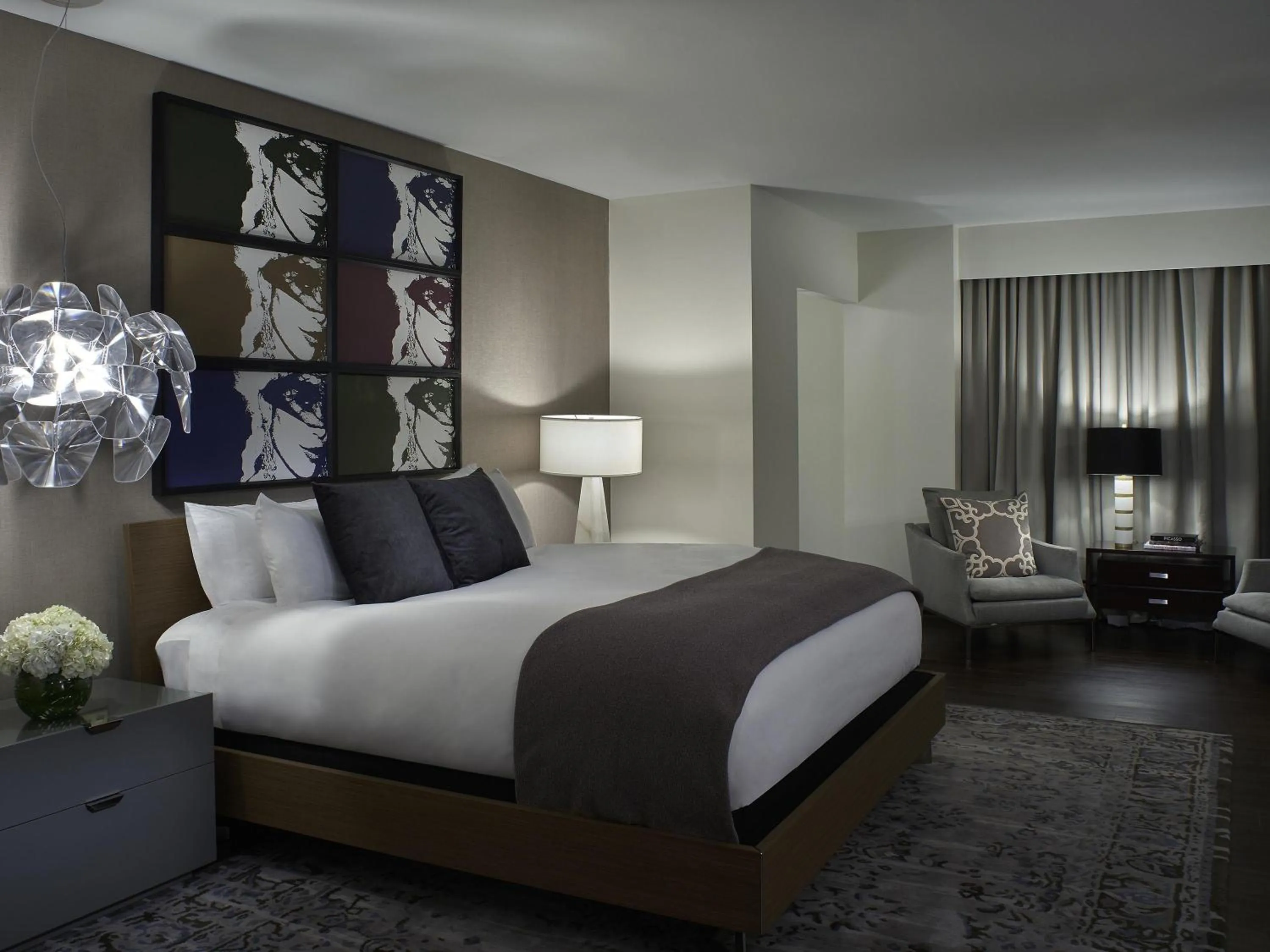 Bedroom, Bed in Sofitel Philadelphia at Rittenhouse Square