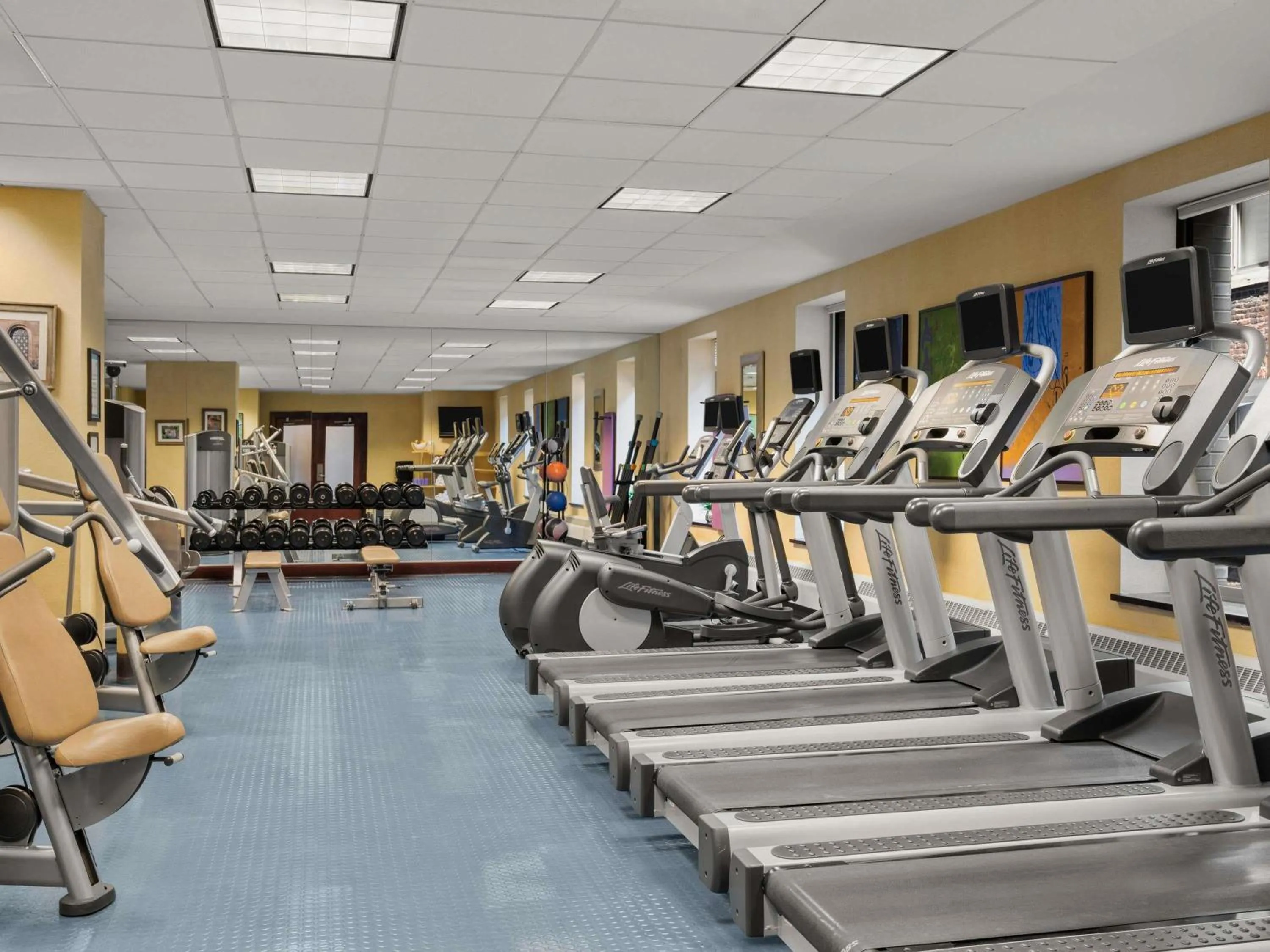 Fitness centre/facilities in Sofitel Philadelphia at Rittenhouse Square