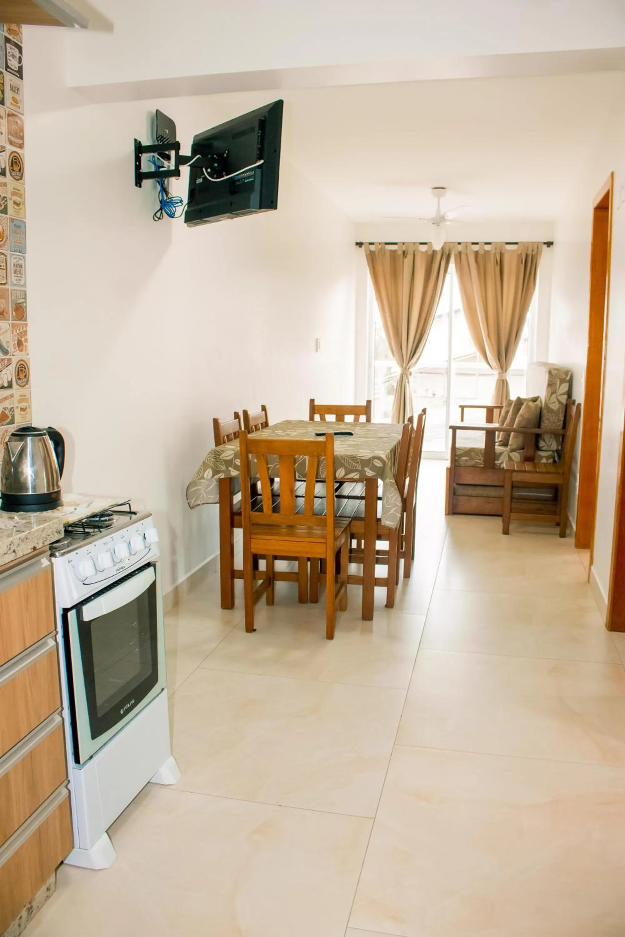 Dining area in Apart Hotel Canto Grande