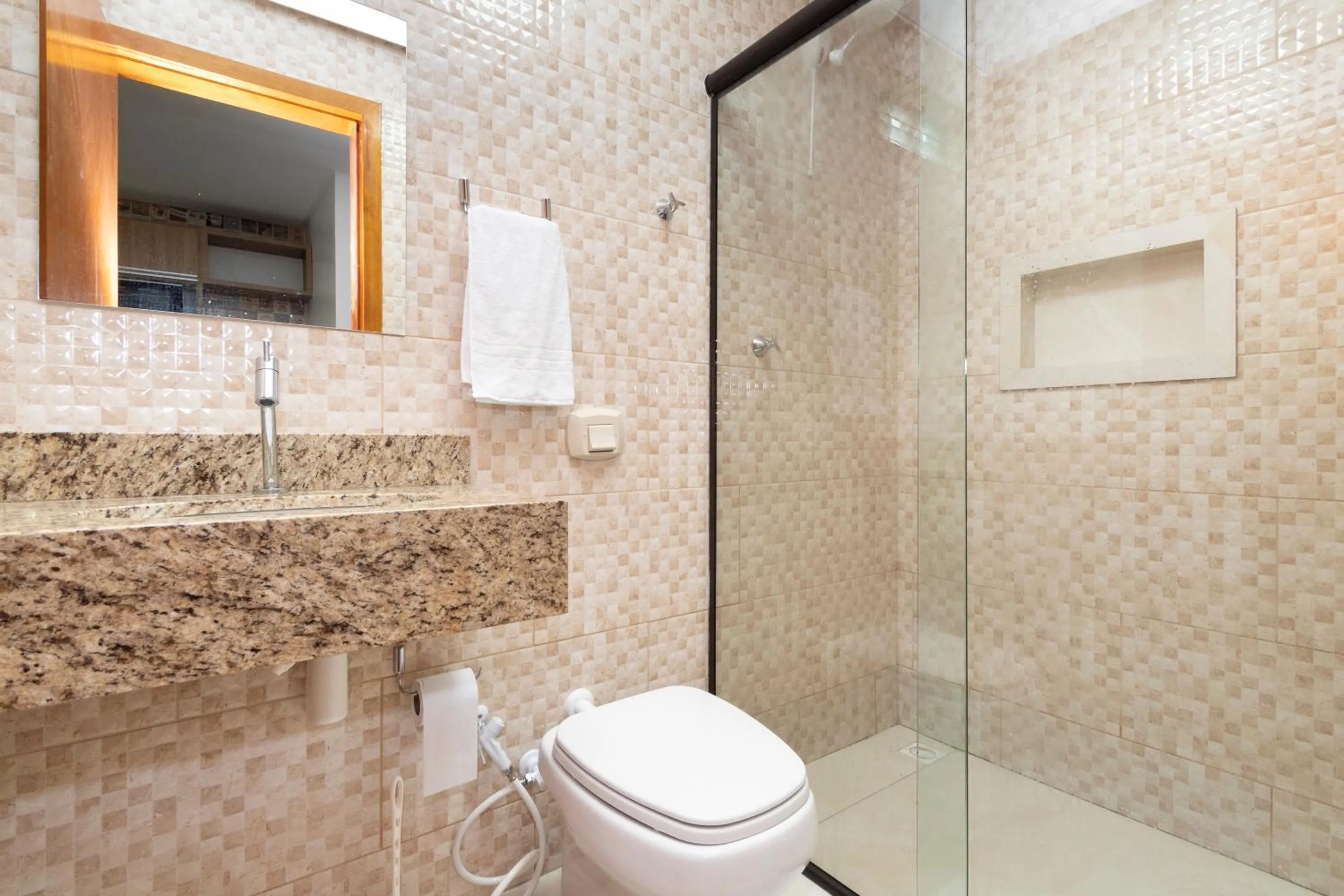 Bathroom in Apart Hotel Canto Grande