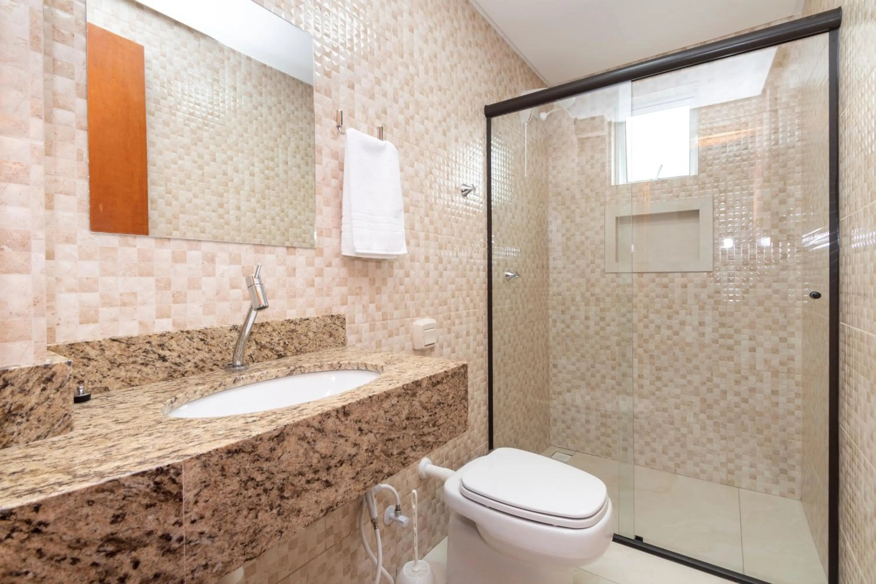 Bathroom in Apart Hotel Canto Grande