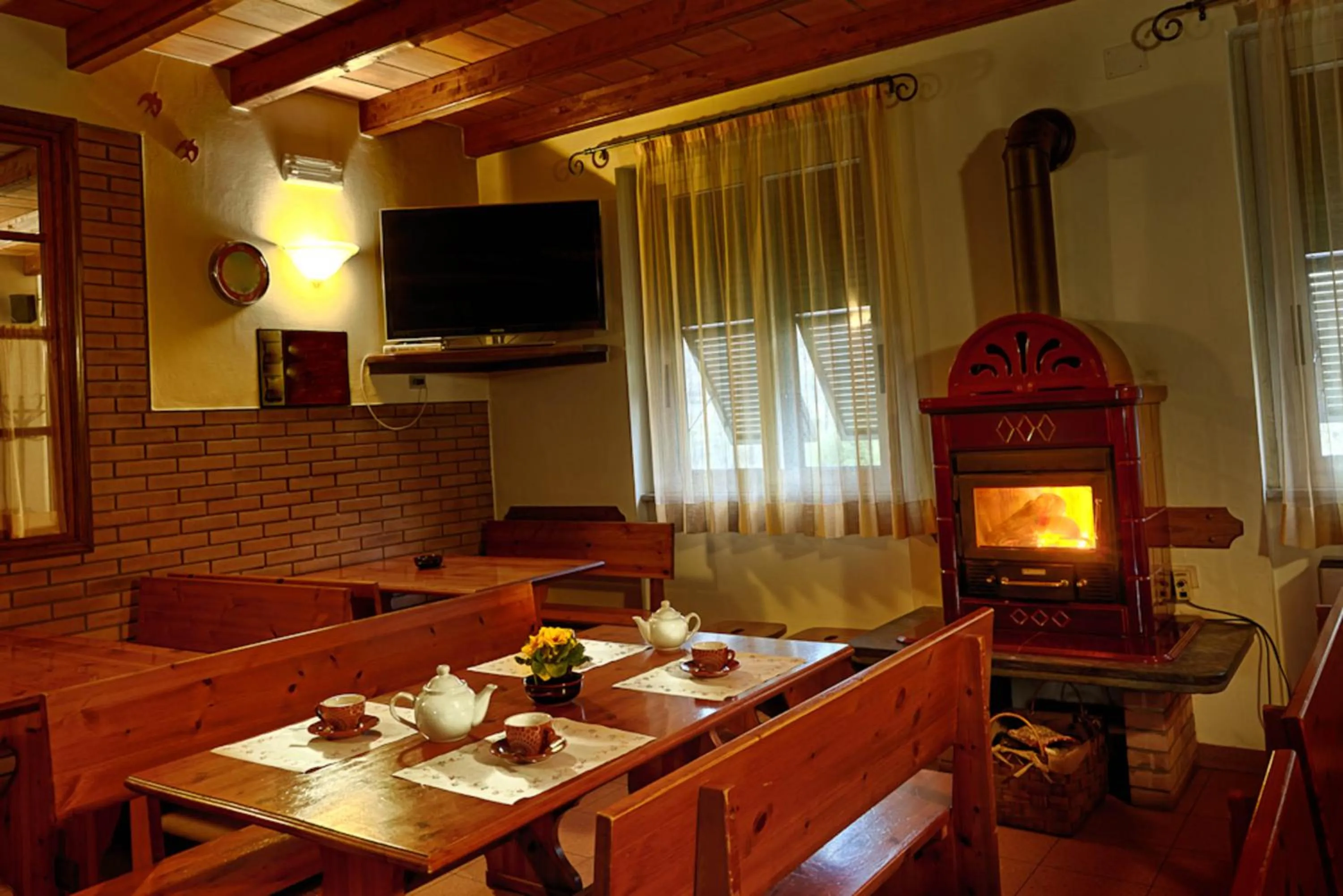 Italian breakfast in Le Rondini