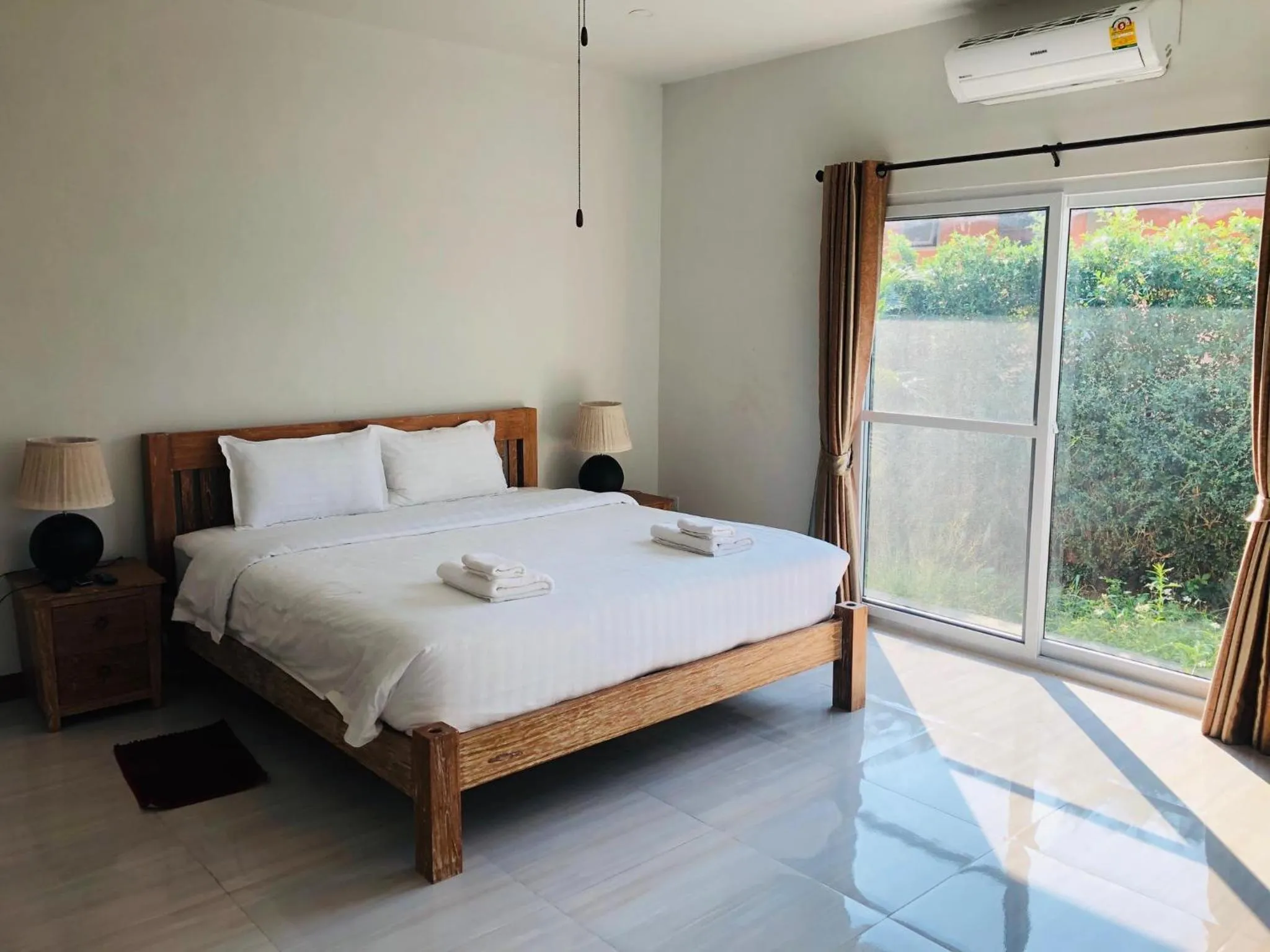 Bed in Relax Garden House