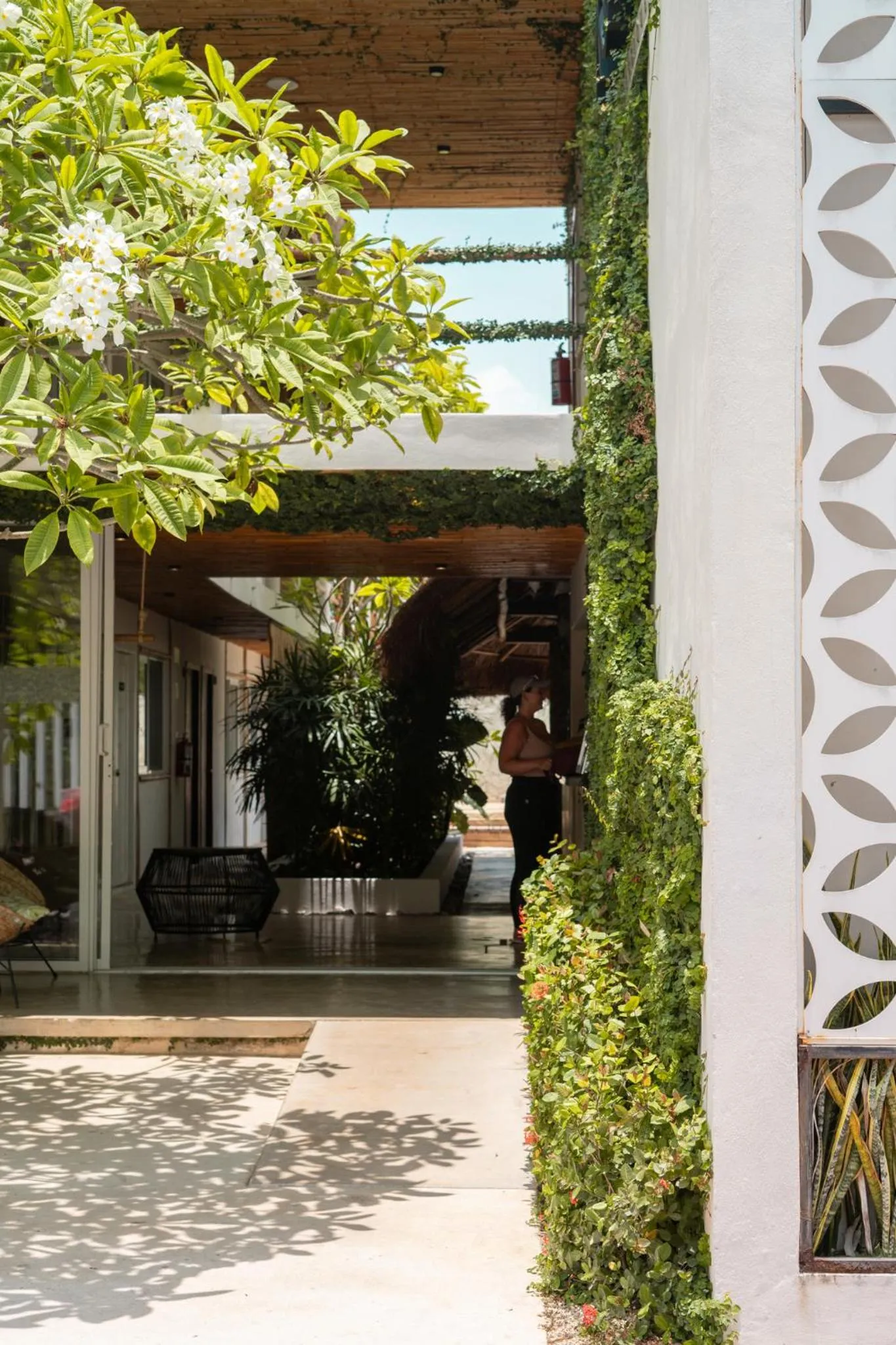 Facade/entrance in AGAM Hotel Boutique Bacalar - Adults Only