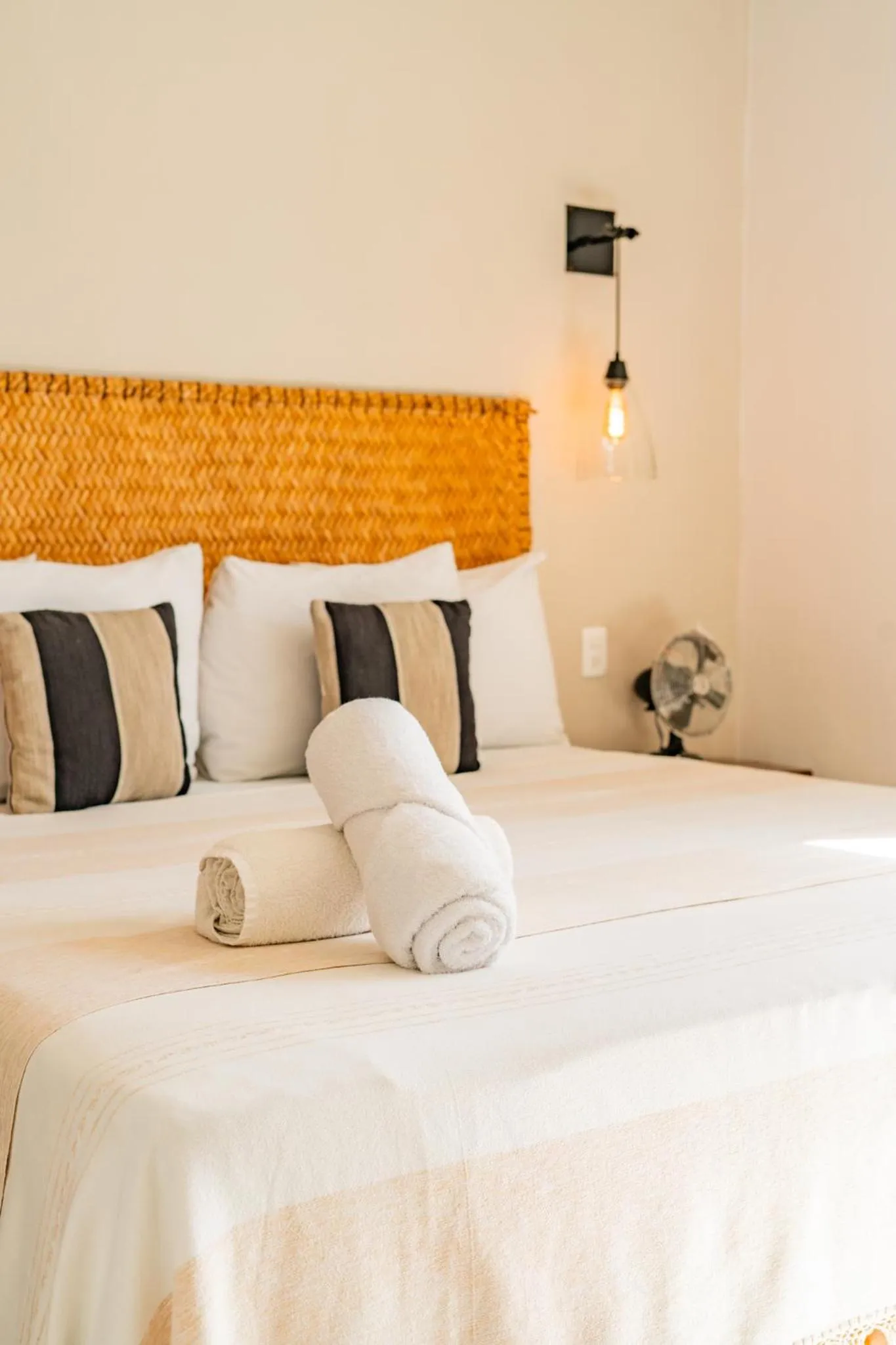 Bed in AGAM Hotel Boutique Bacalar - Adults Only