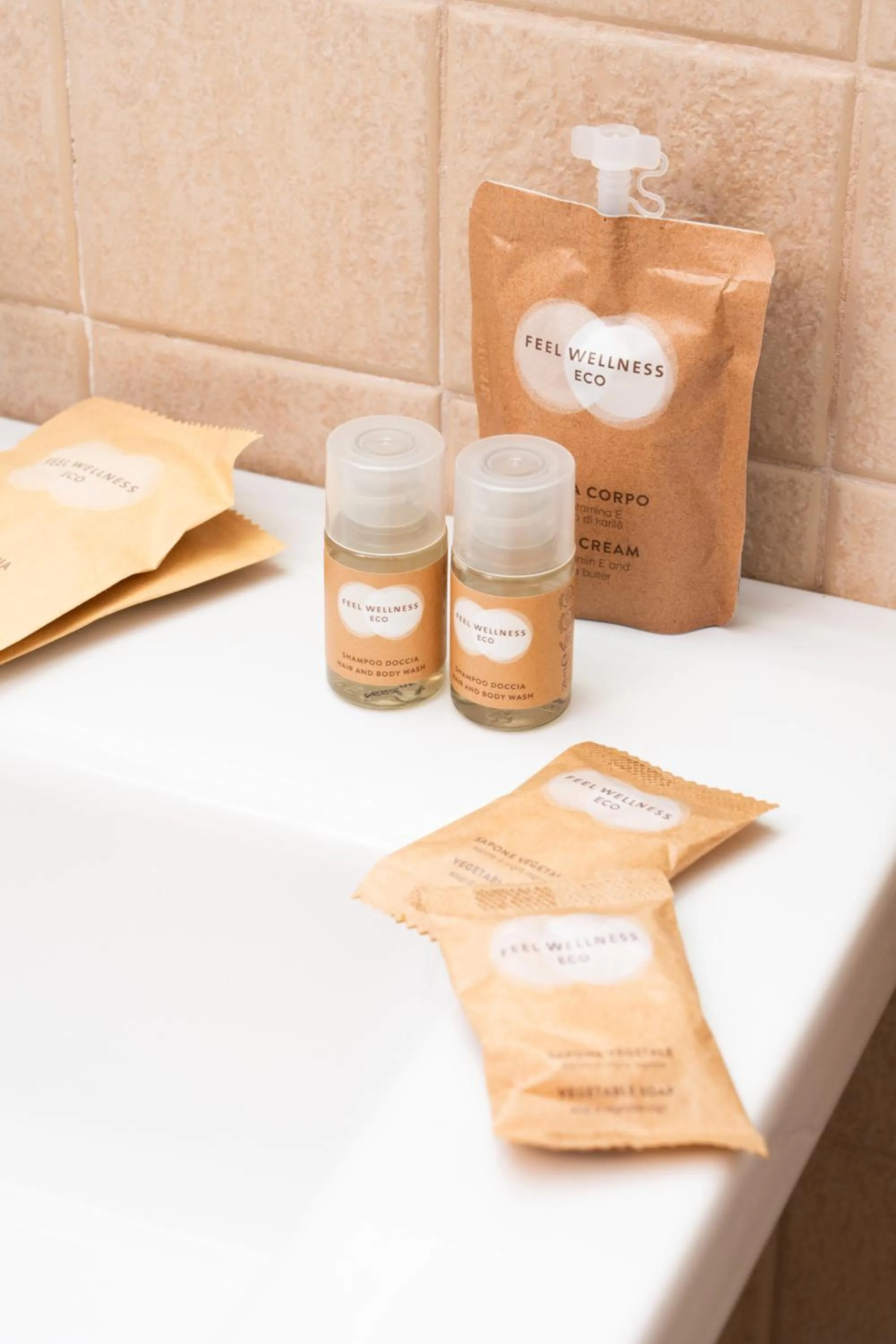 Bathroom in Hotel Delle Rose