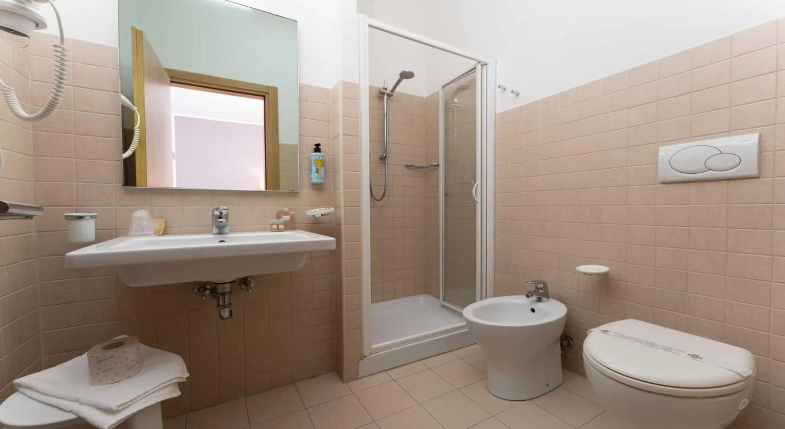 Bathroom in Hotel Delle Rose