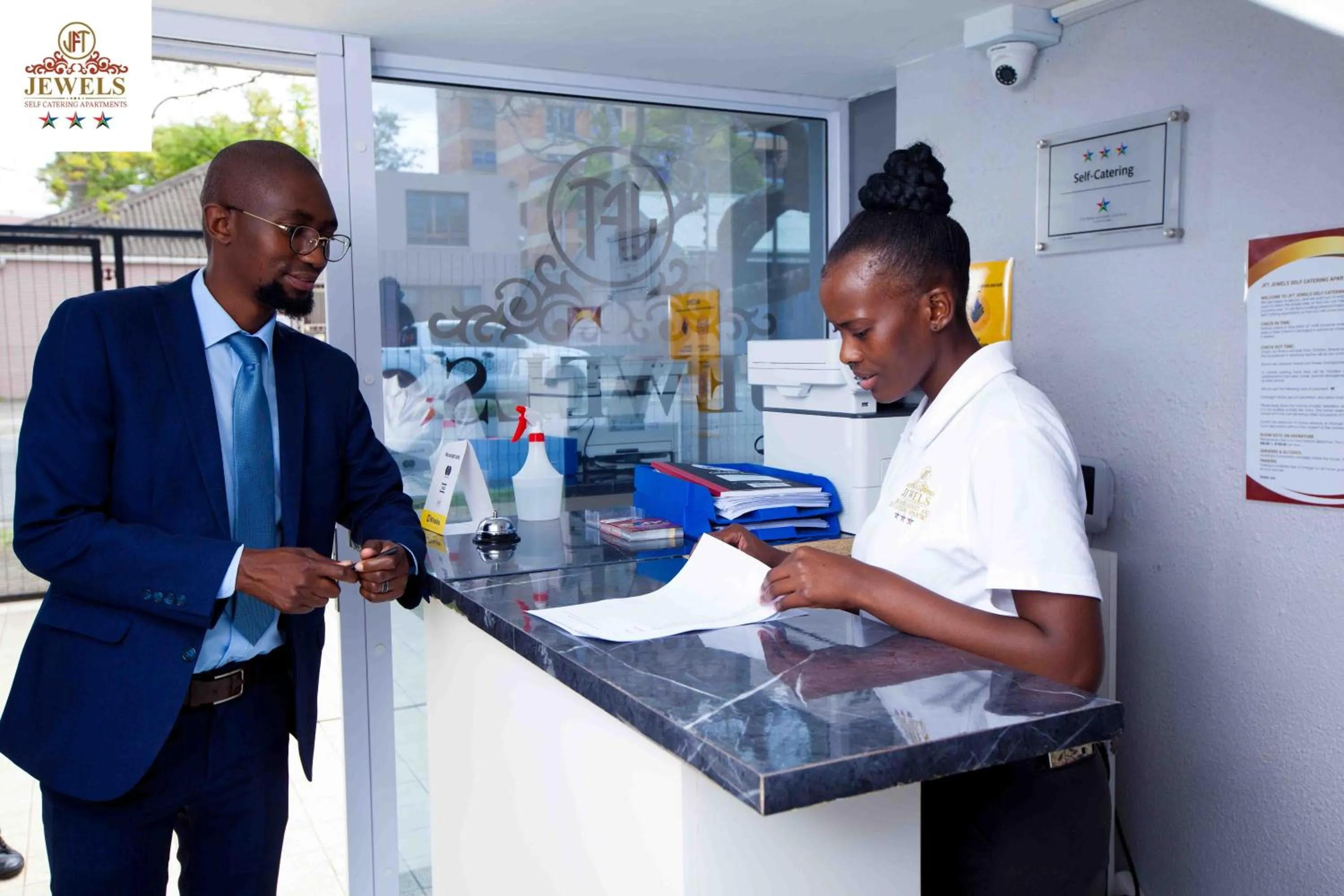 Property building in JFT self catering units