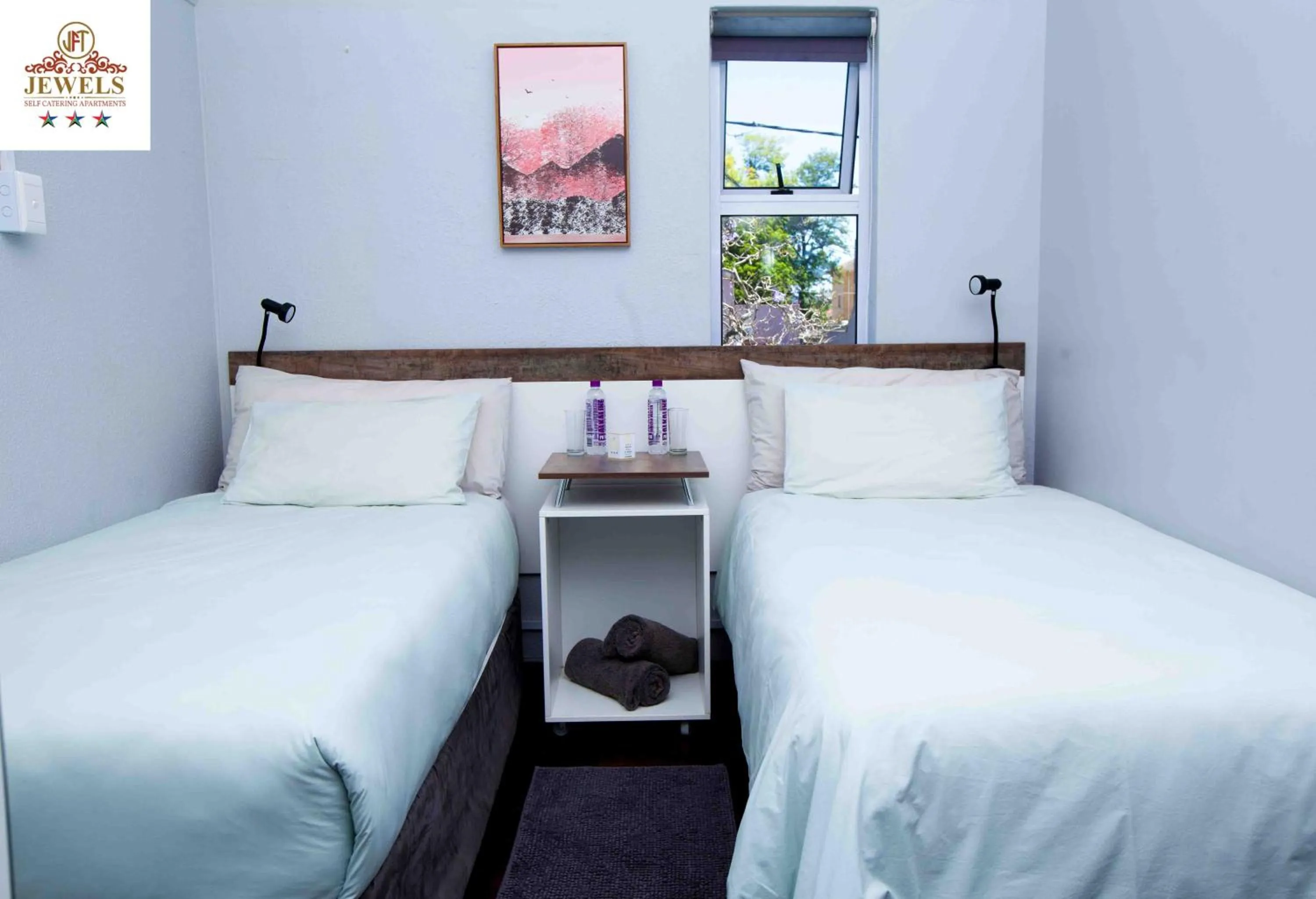 Bed in JFT self catering units