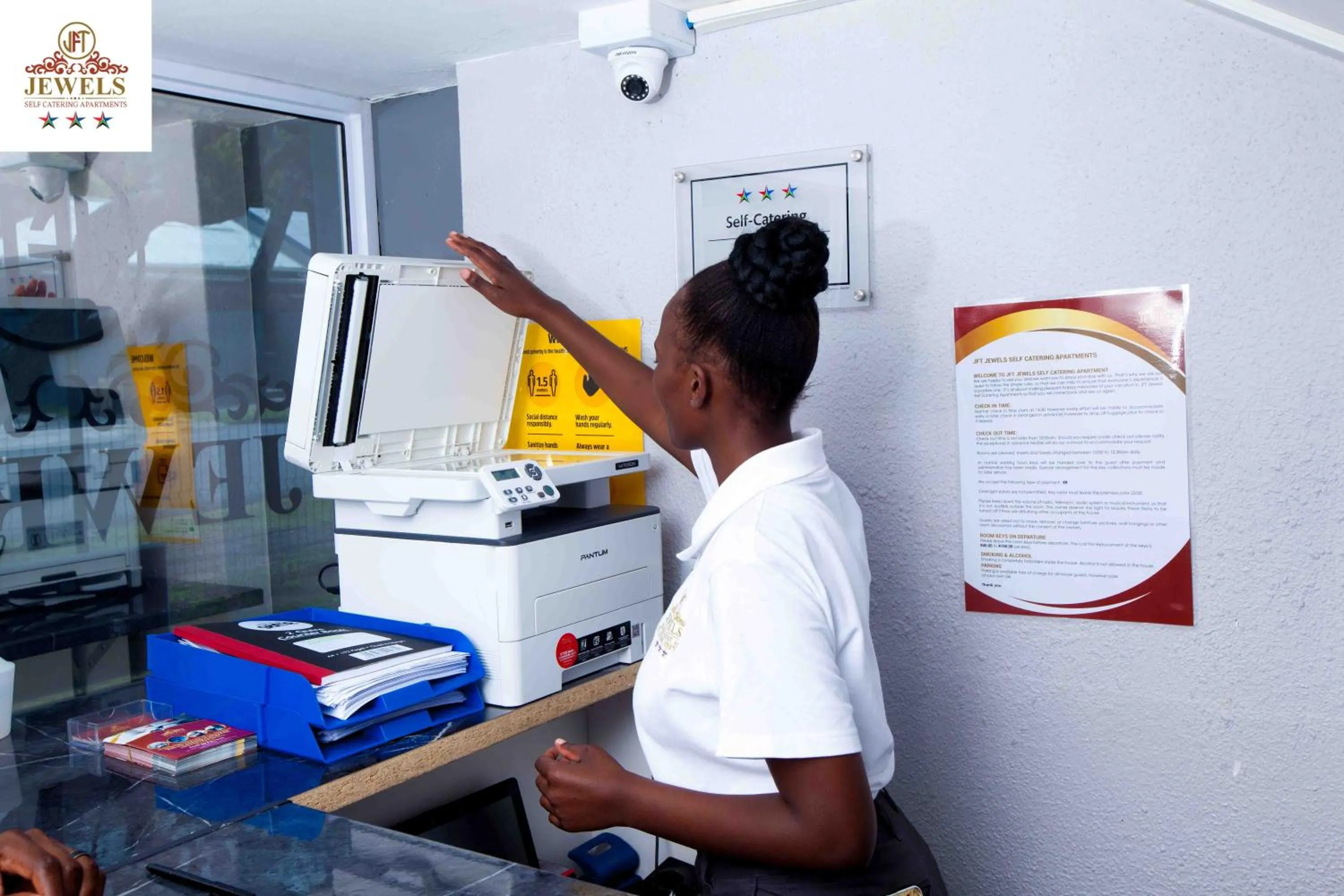 Property building in JFT self catering units