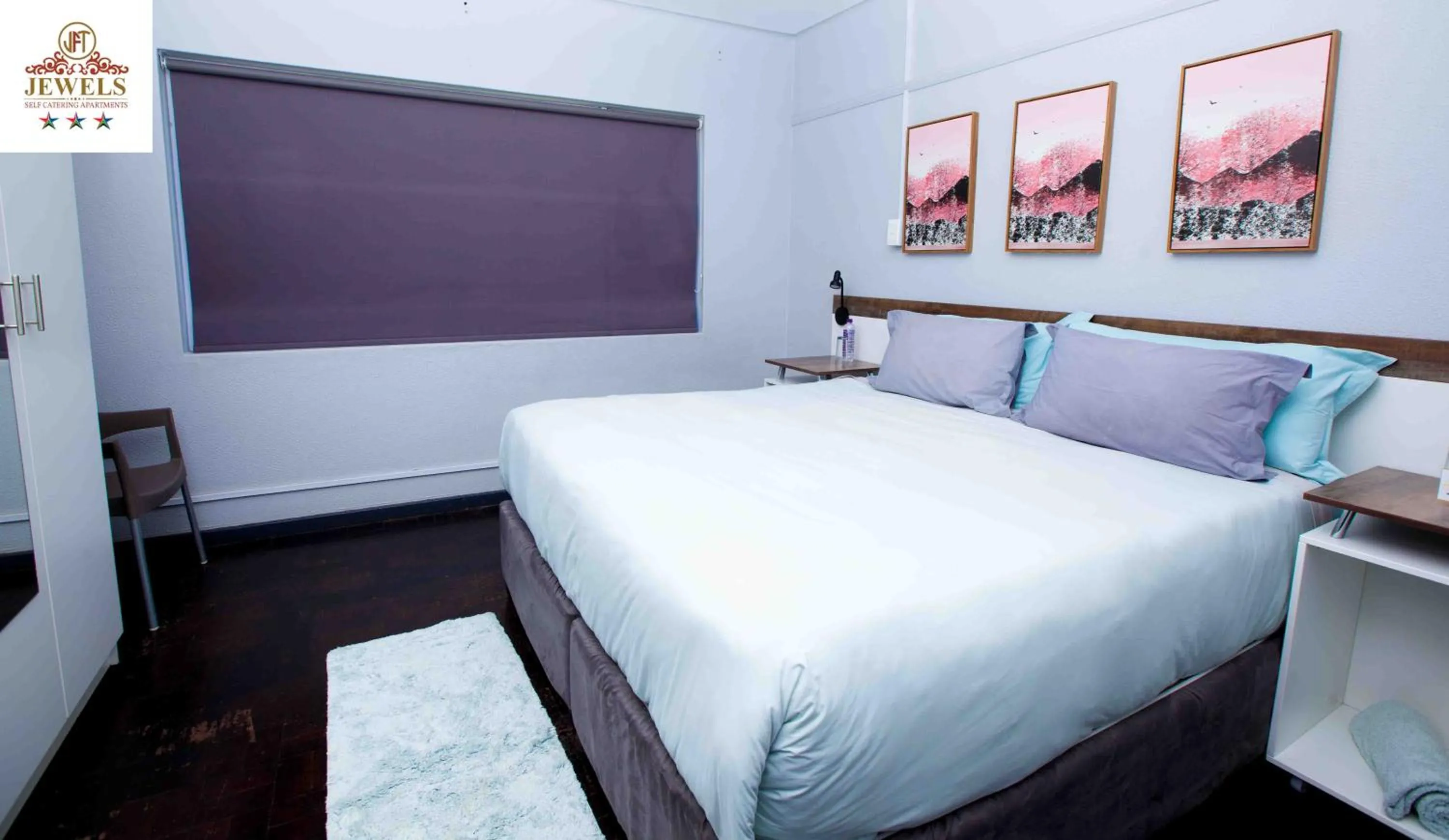 Bed in JFT self catering units