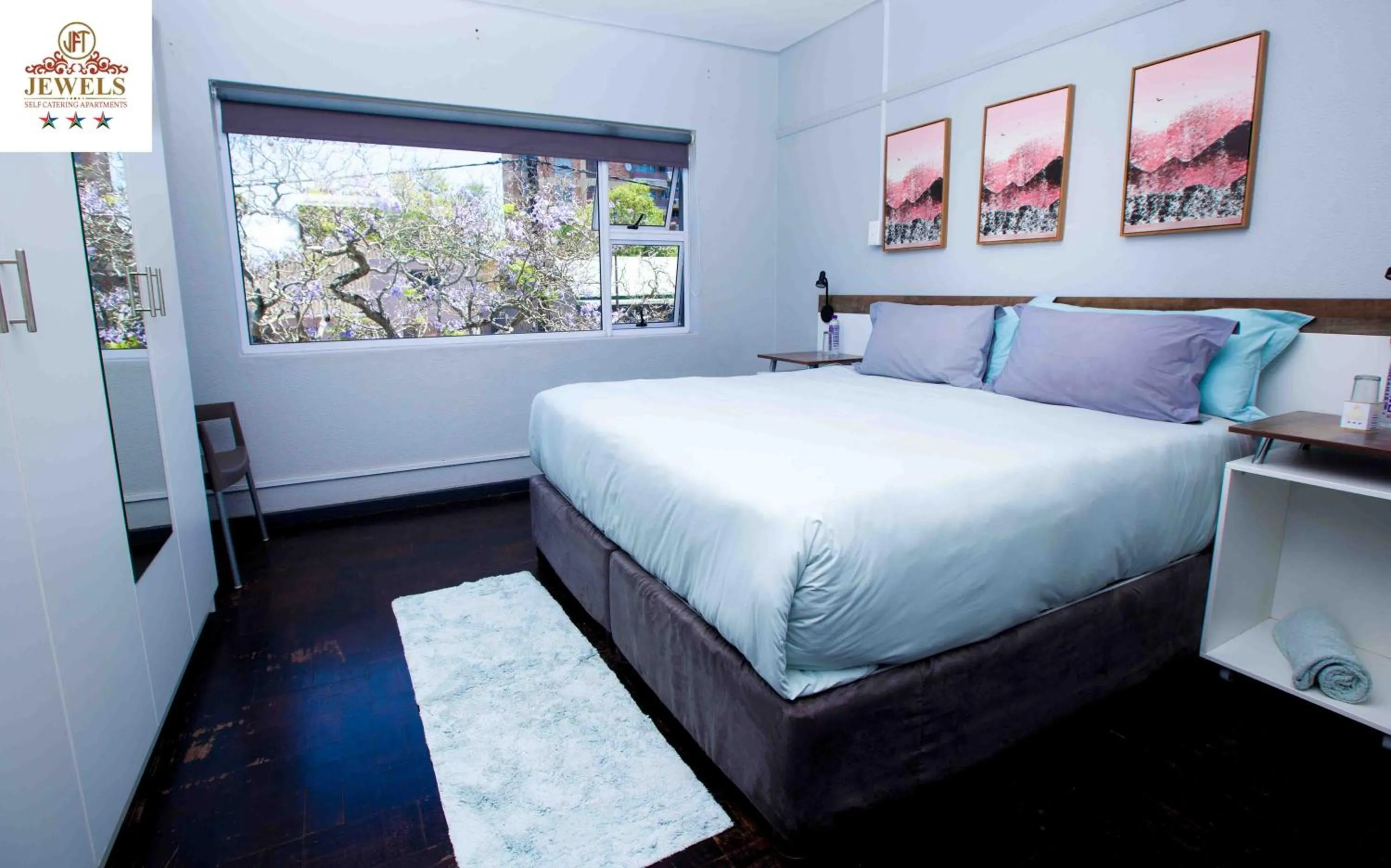 Bed in JFT self catering units