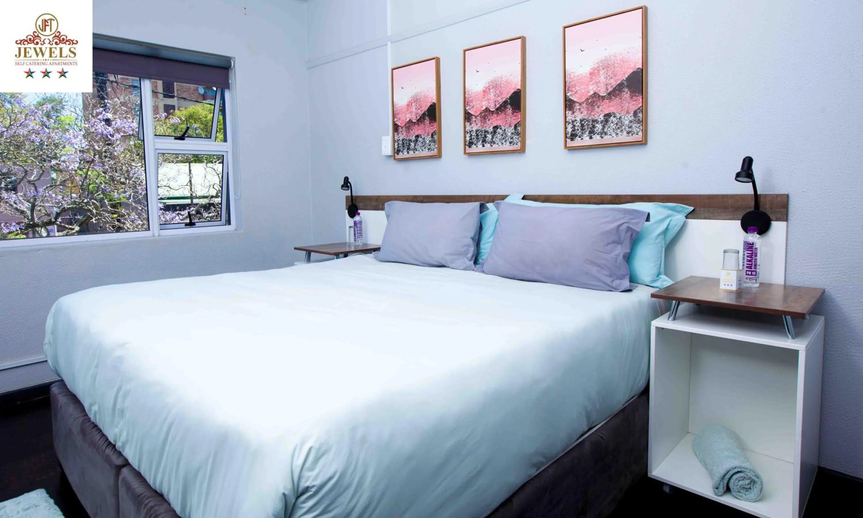 Bed in JFT self catering units