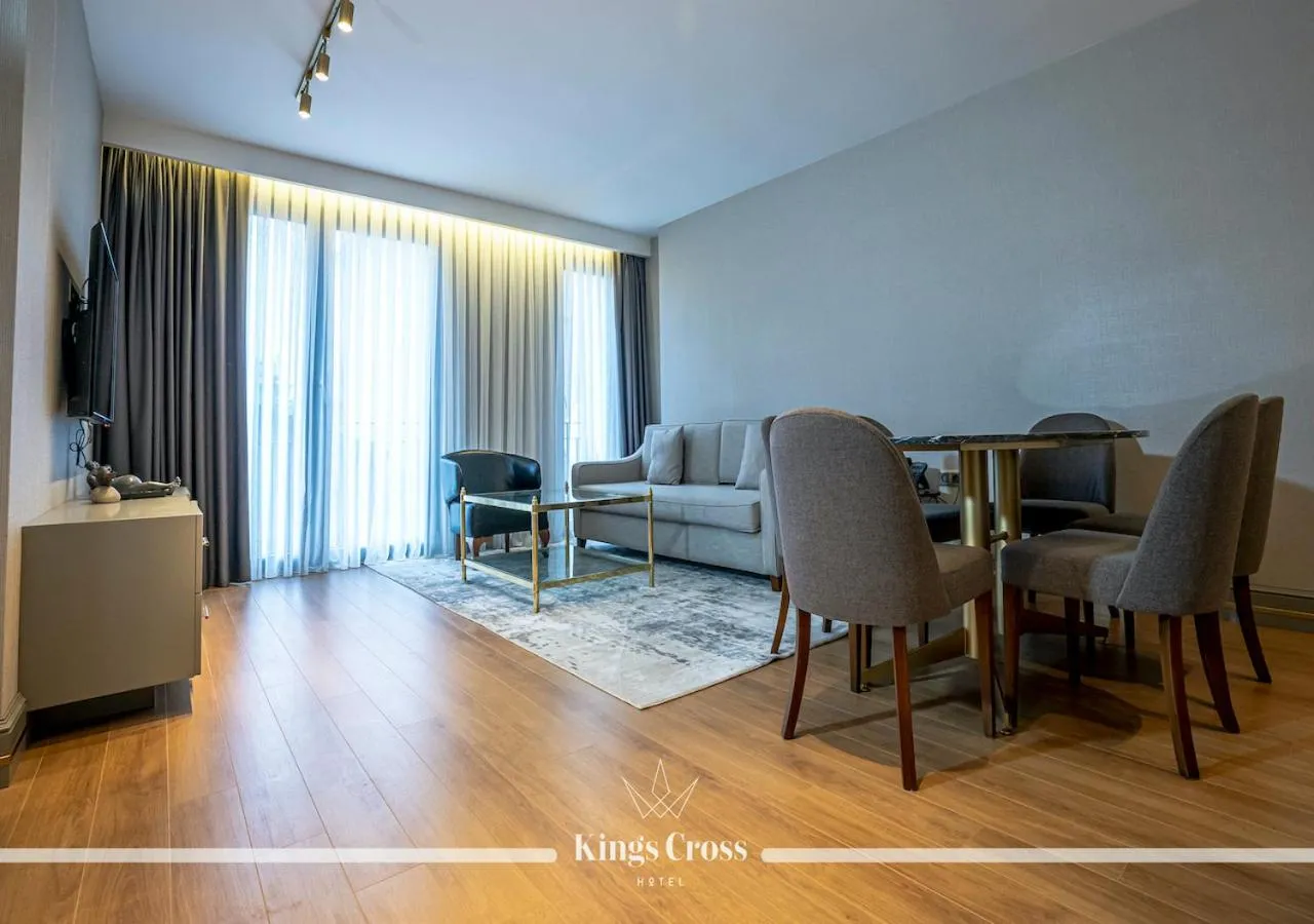 TV and multimedia, Seating Area in Kings Cross Hotel Istanbul