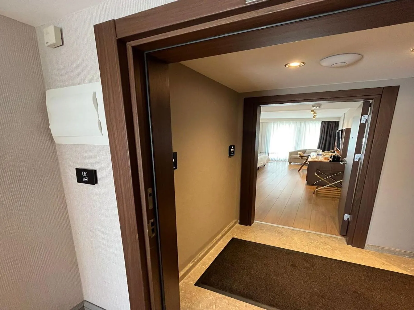 View (from property/room), Bathroom in Kings Cross Hotel Istanbul