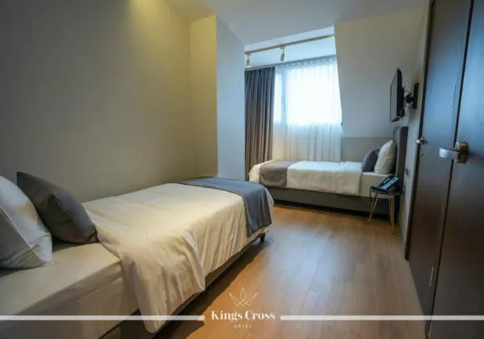 Bed in Kings Cross Hotel Istanbul