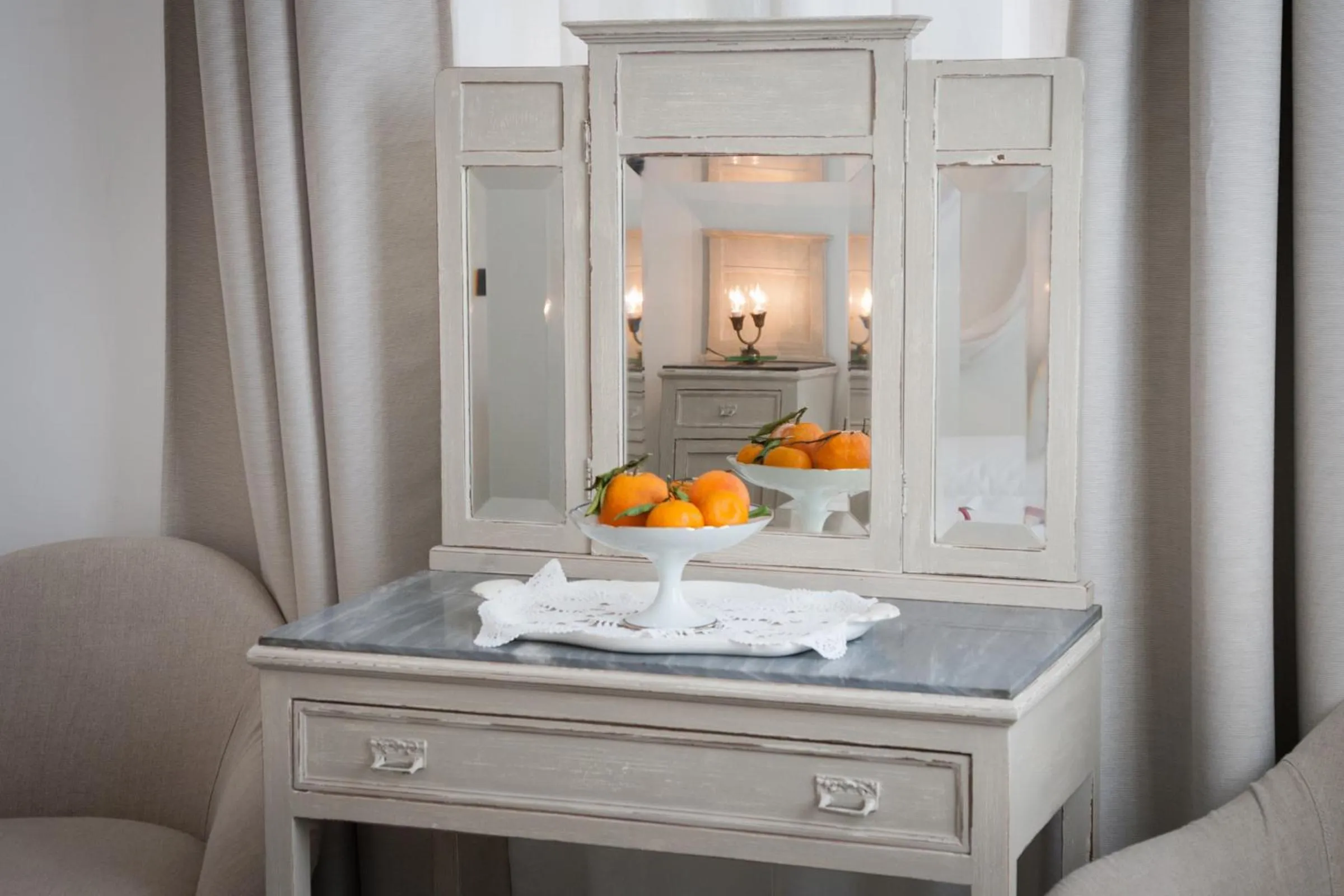 Decorative detail in Villa Giannina B&B